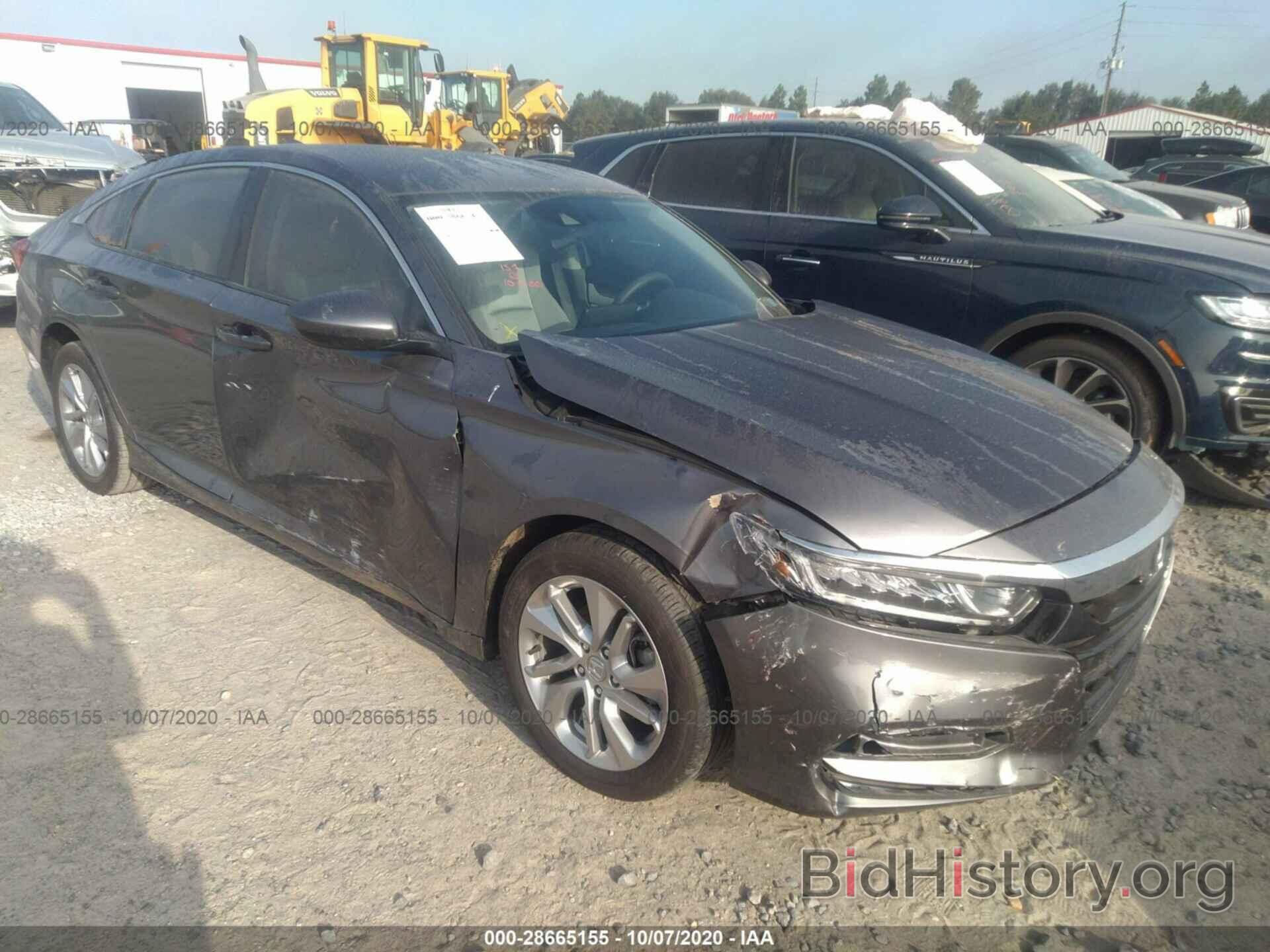 Photo 1HGCV1F19KA058319 - HONDA ACCORD SEDAN 2019