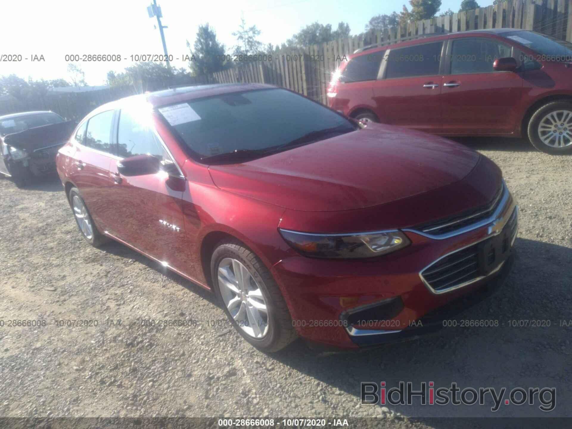 Photo 1G1ZE5ST2GF270196 - CHEVROLET MALIBU 2016