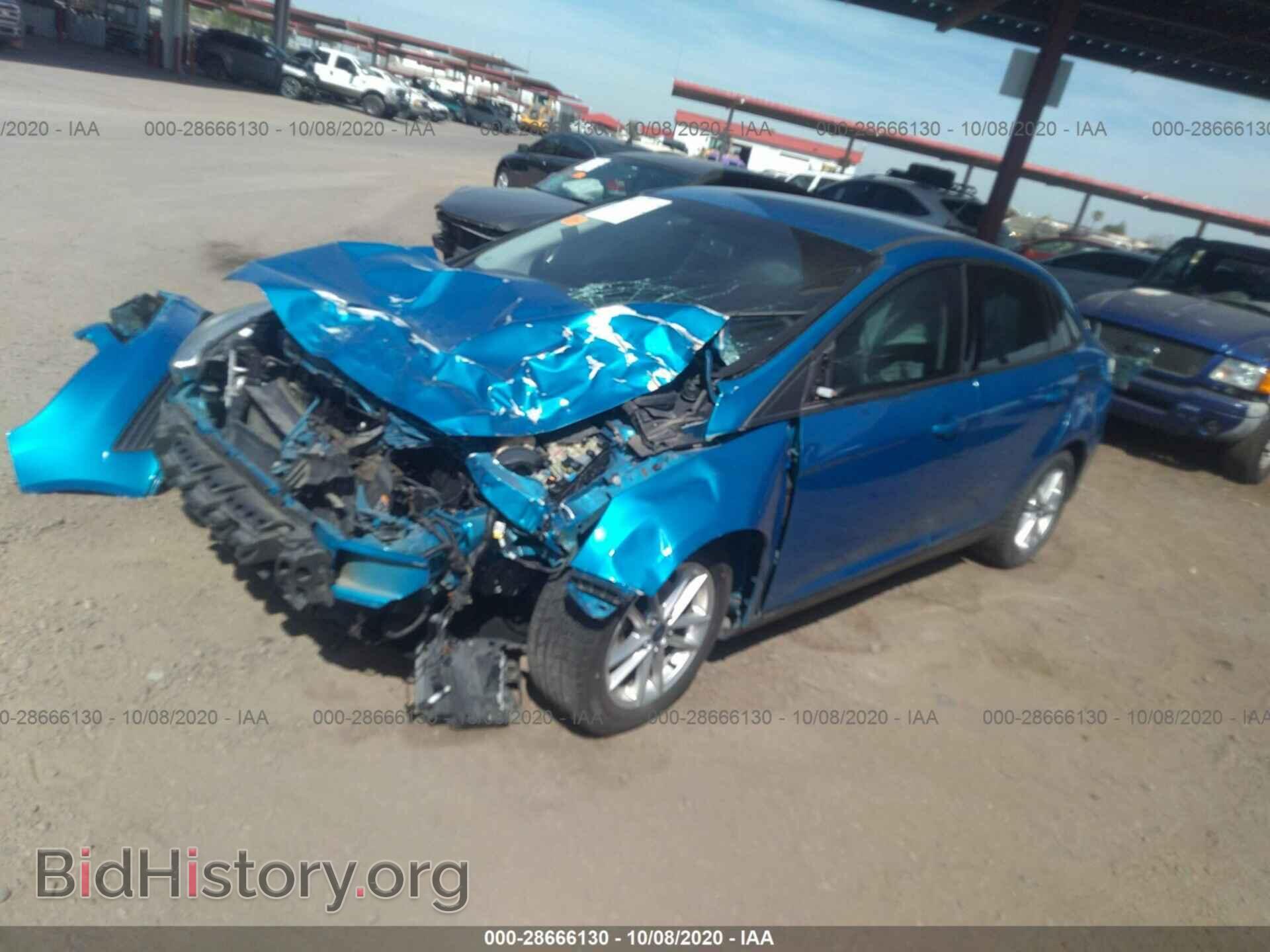 2015 FORD FOCUS - VIN: 1FADP3F27FL369667 - Фото 2