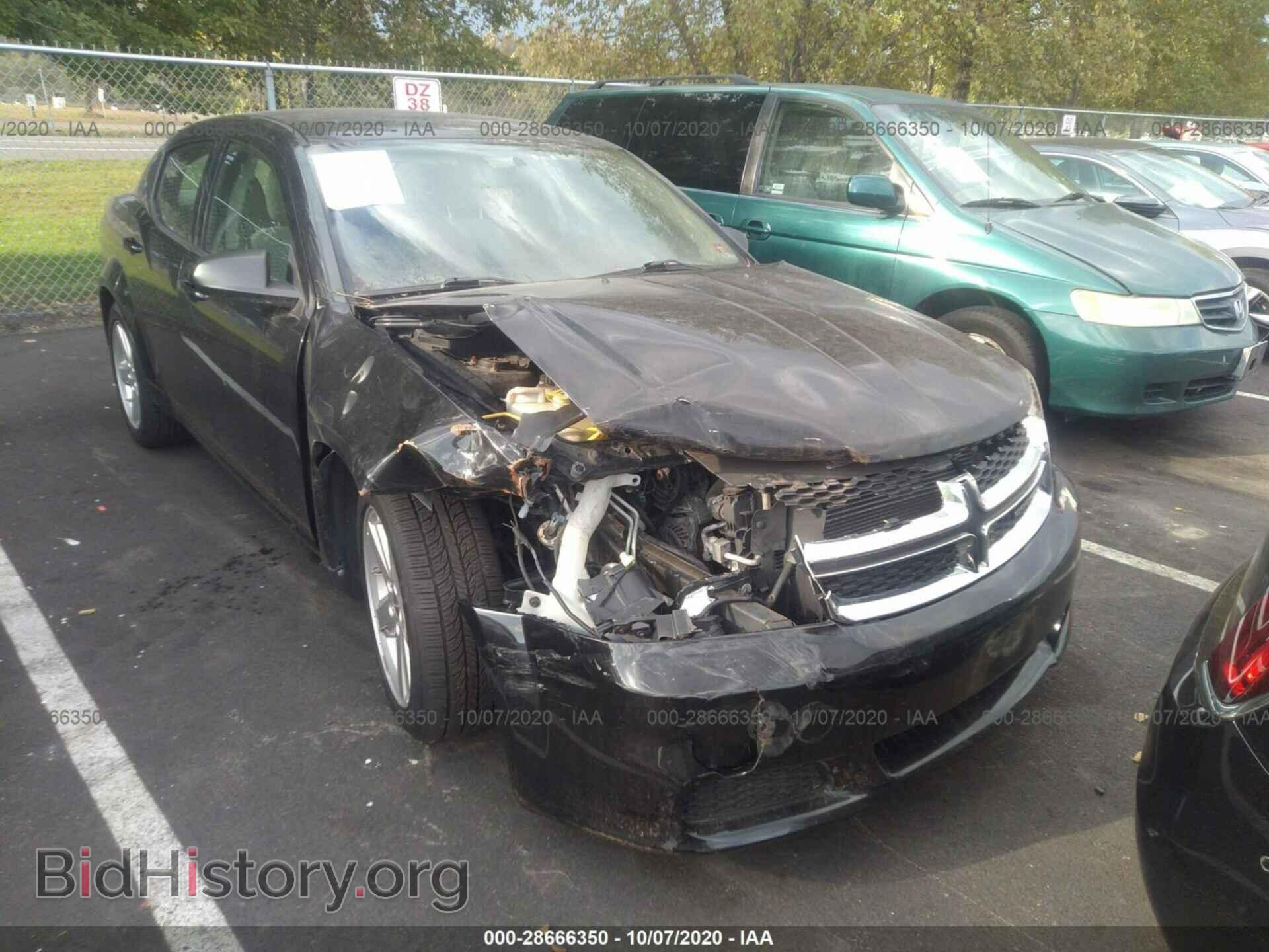 Фотография 1C3CDZAB4DN519099 - DODGE AVENGER 2013