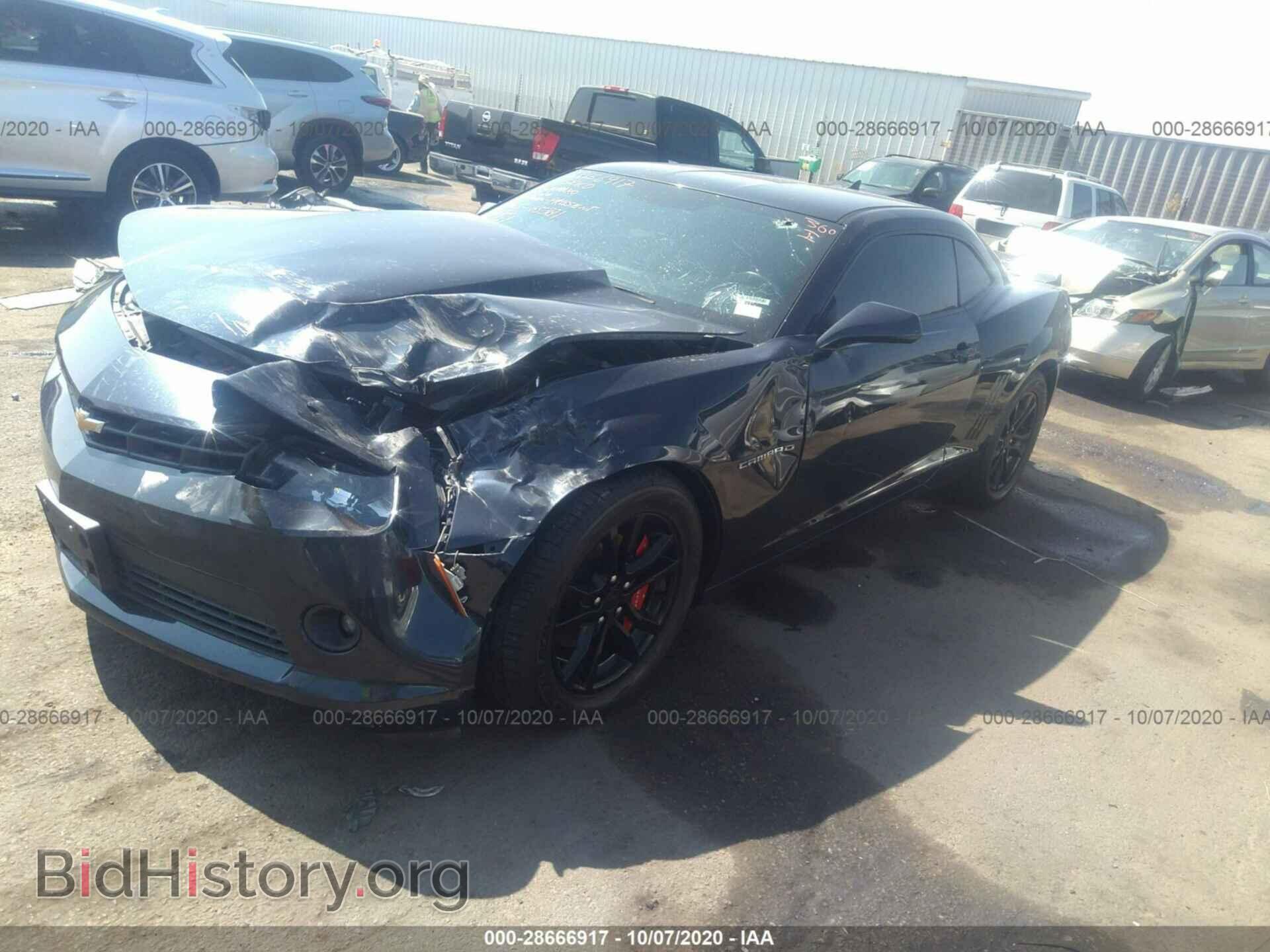 2014 CHEVROLET CAMARO - VIN: 2G1FB1E30E9302004 - Фото 2