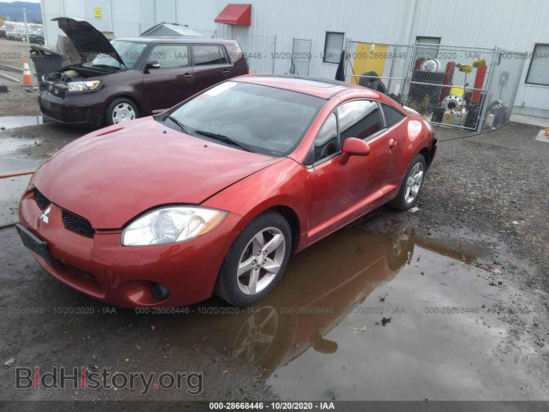 2008 MITSUBISHI ECLIPSE - VIN: 4A3AK24F98E006349 - Фото 2