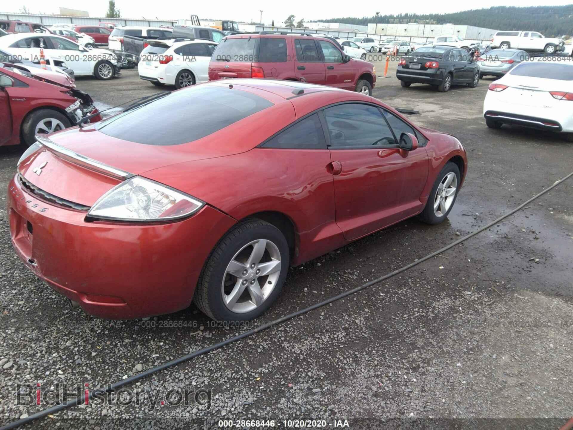 2008 MITSUBISHI ECLIPSE - VIN: 4A3AK24F98E006349 - Фото 4