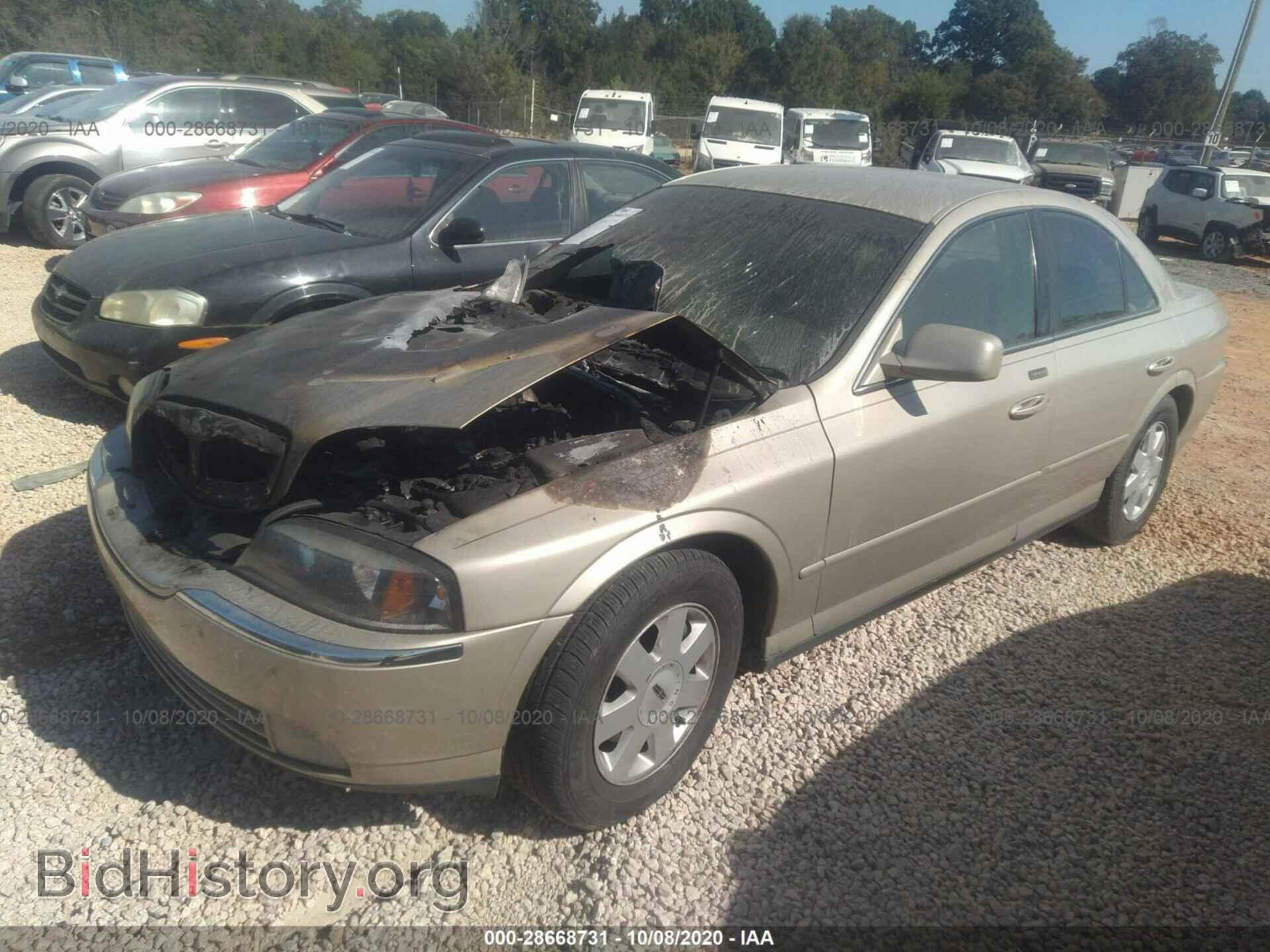 2005 LINCOLN LS - VIN: 1LNHM86S95Y603001 - Фото 2