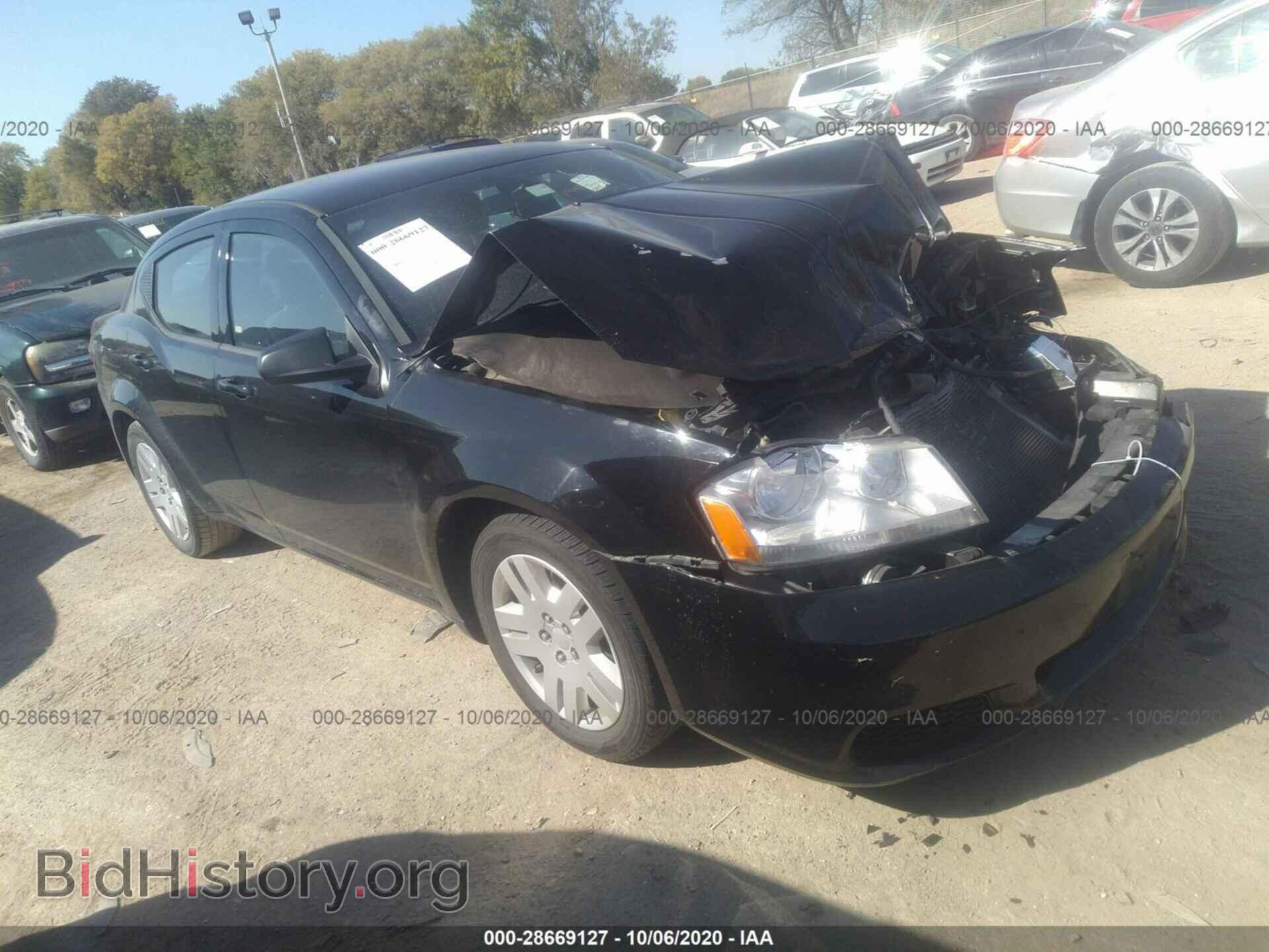 Фотография 1C3CDZABXDN653552 - DODGE AVENGER 2013