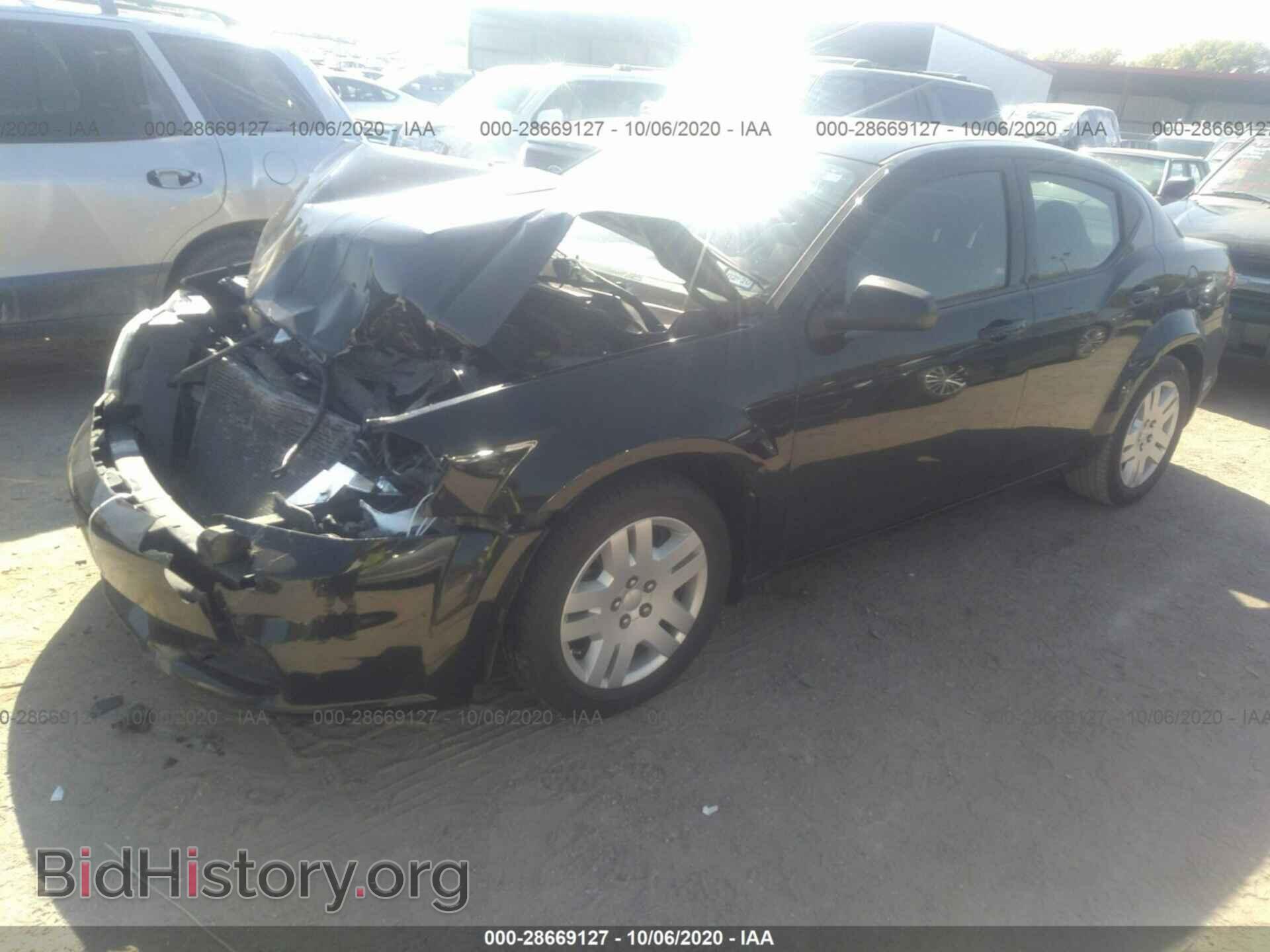 2013 DODGE AVENGER - VIN: 1C3CDZABXDN653552 - Фото 2