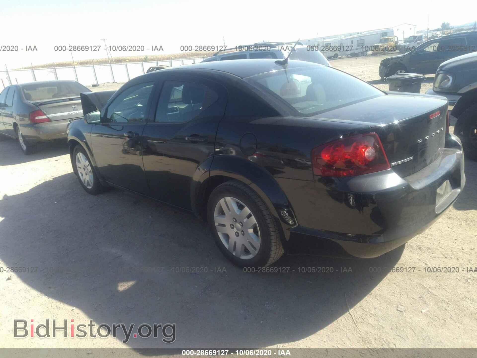 2013 DODGE AVENGER - VIN: 1C3CDZABXDN653552 - Фото 3