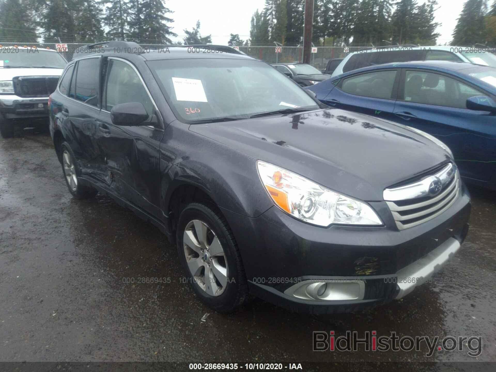 Фотография 4S4BRCJC9C3296076 - SUBARU OUTBACK 2012