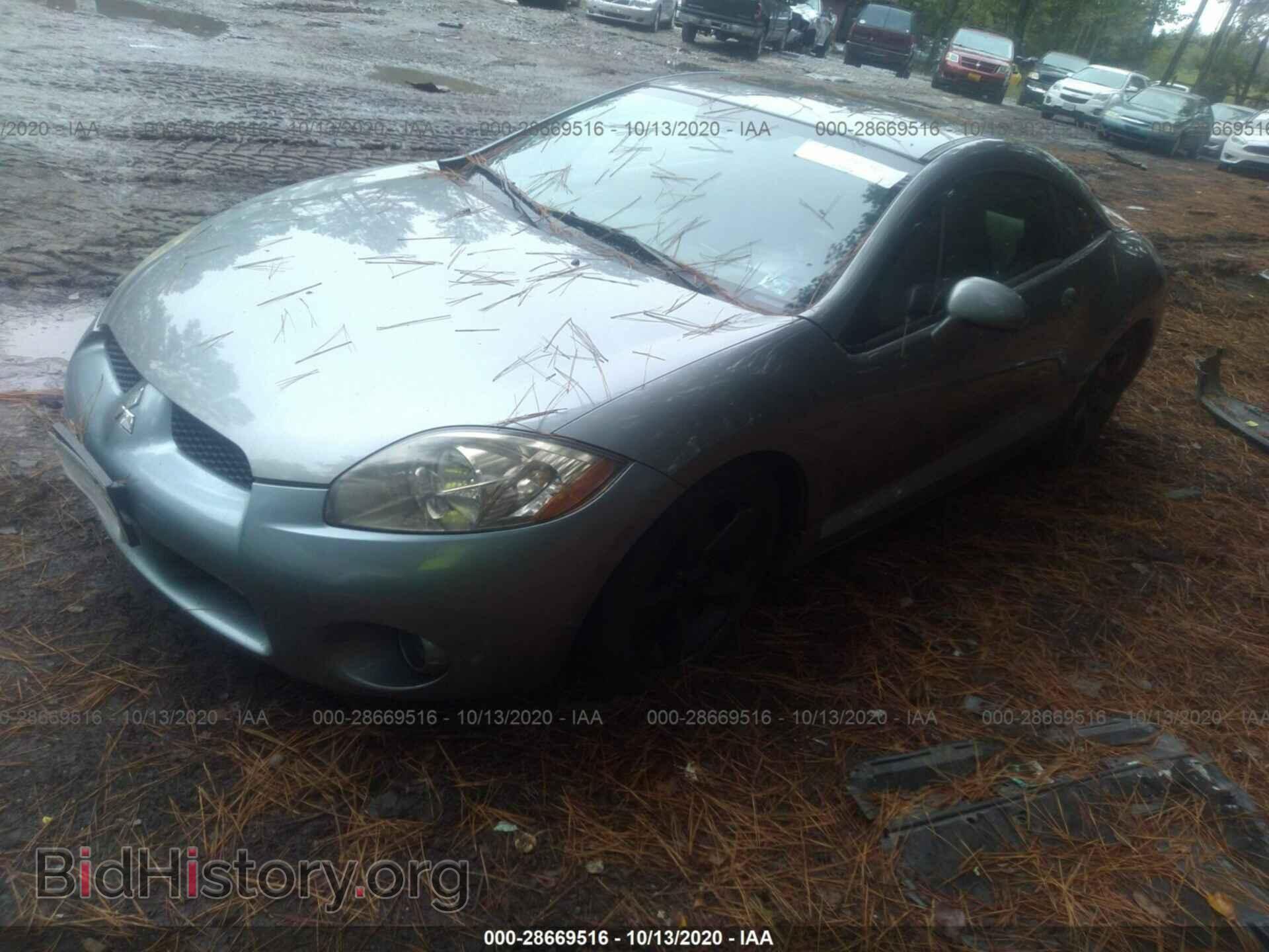 2007 MITSUBISHI ECLIPSE - VIN: 4A3AK24F57E027746 - Фото 2