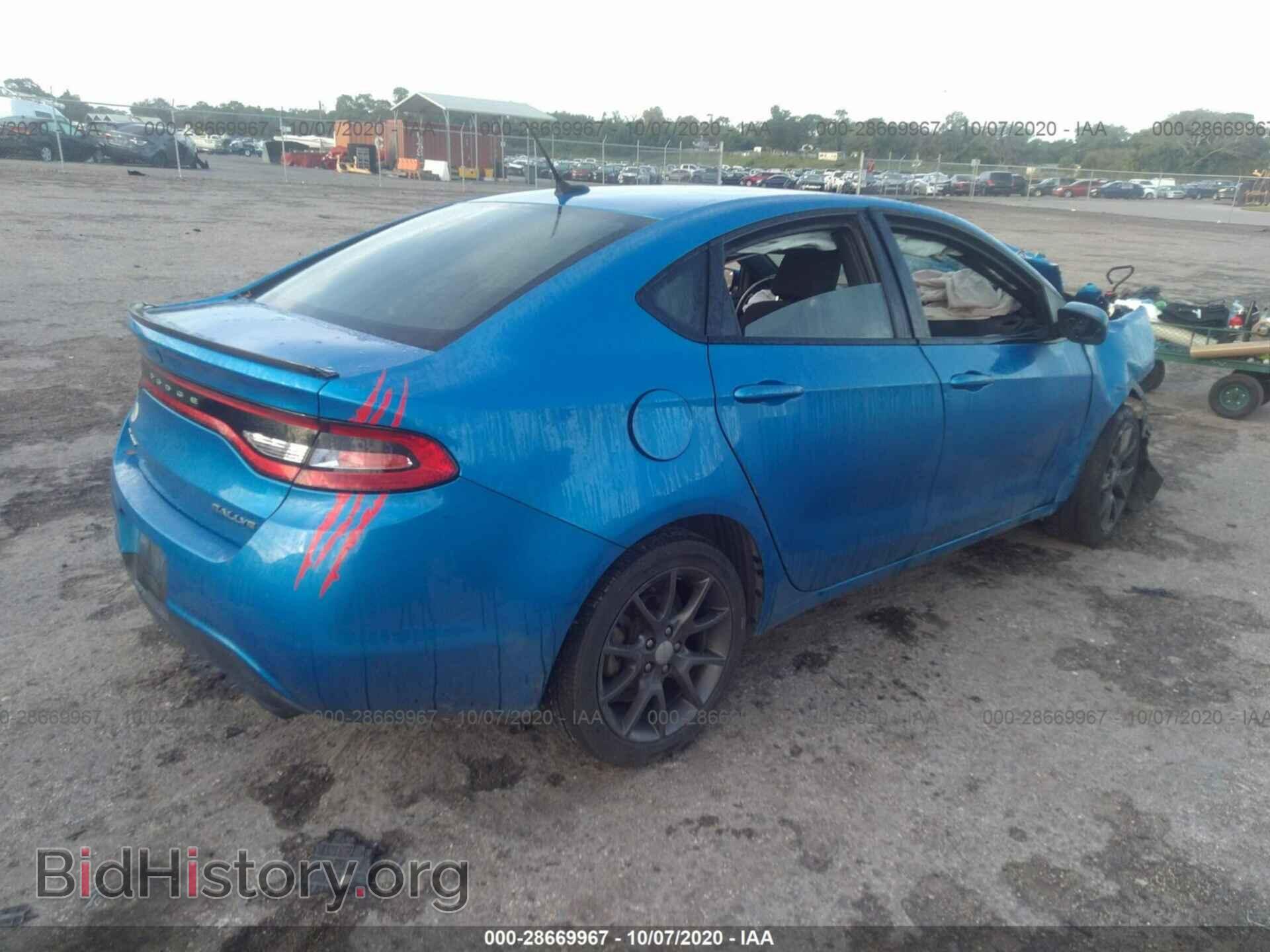 2016 DODGE DART - VIN: 1C3CDFBB2GD504835 - Фото 4