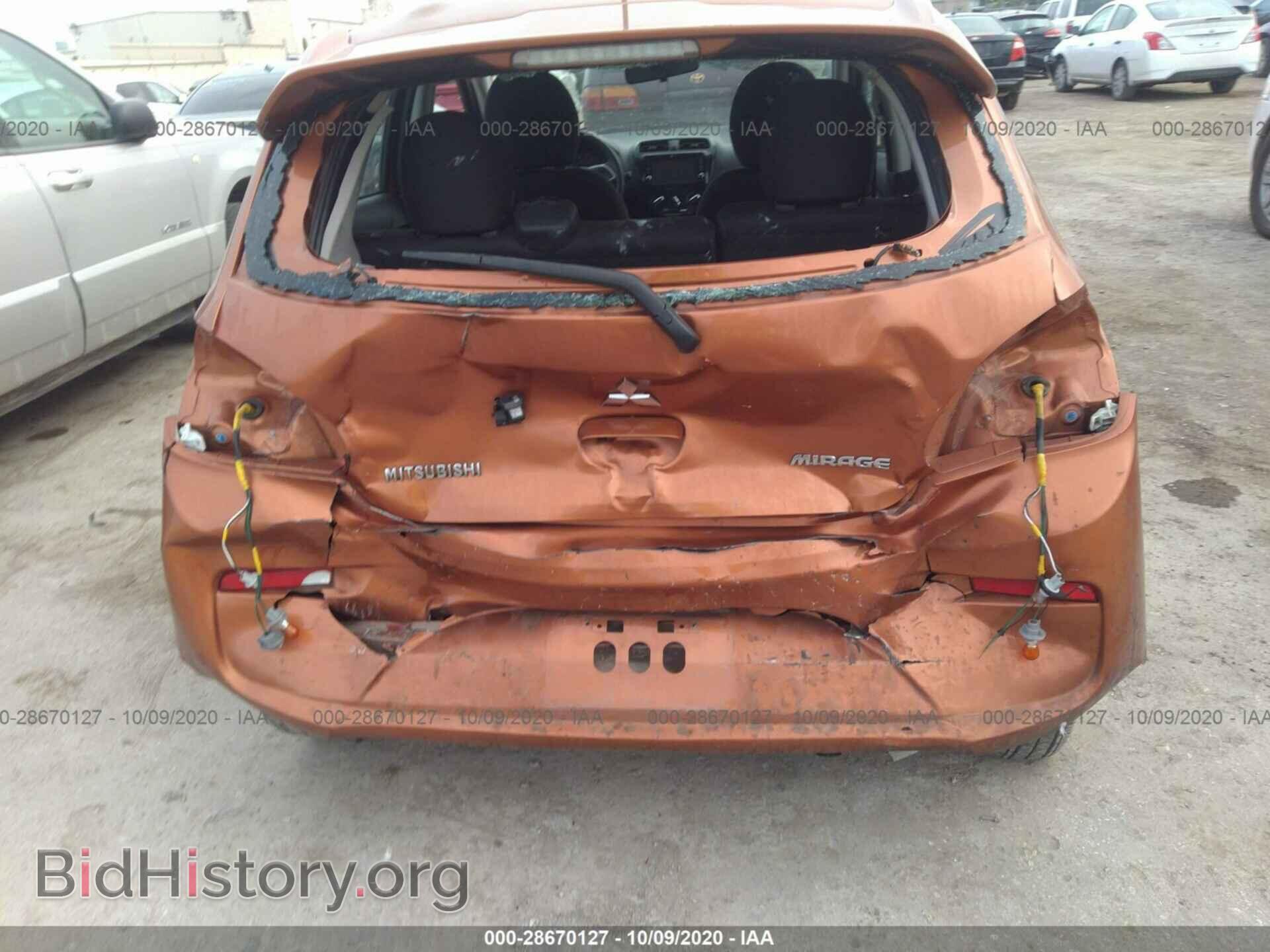 2019 MITSUBISHI MIRAGE - VIN: ML32A3HJ8KH016569 - Фото 6