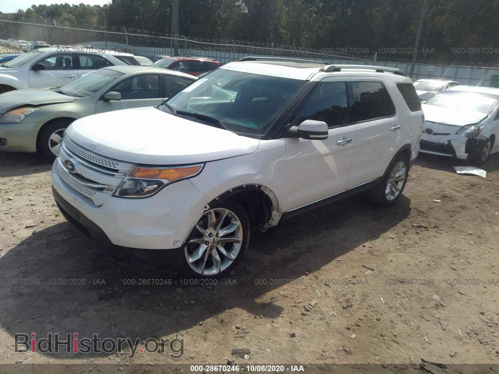 2014 FORD EXPLORER - VIN: 1FM5K7F86EGA06188 - Фото 2