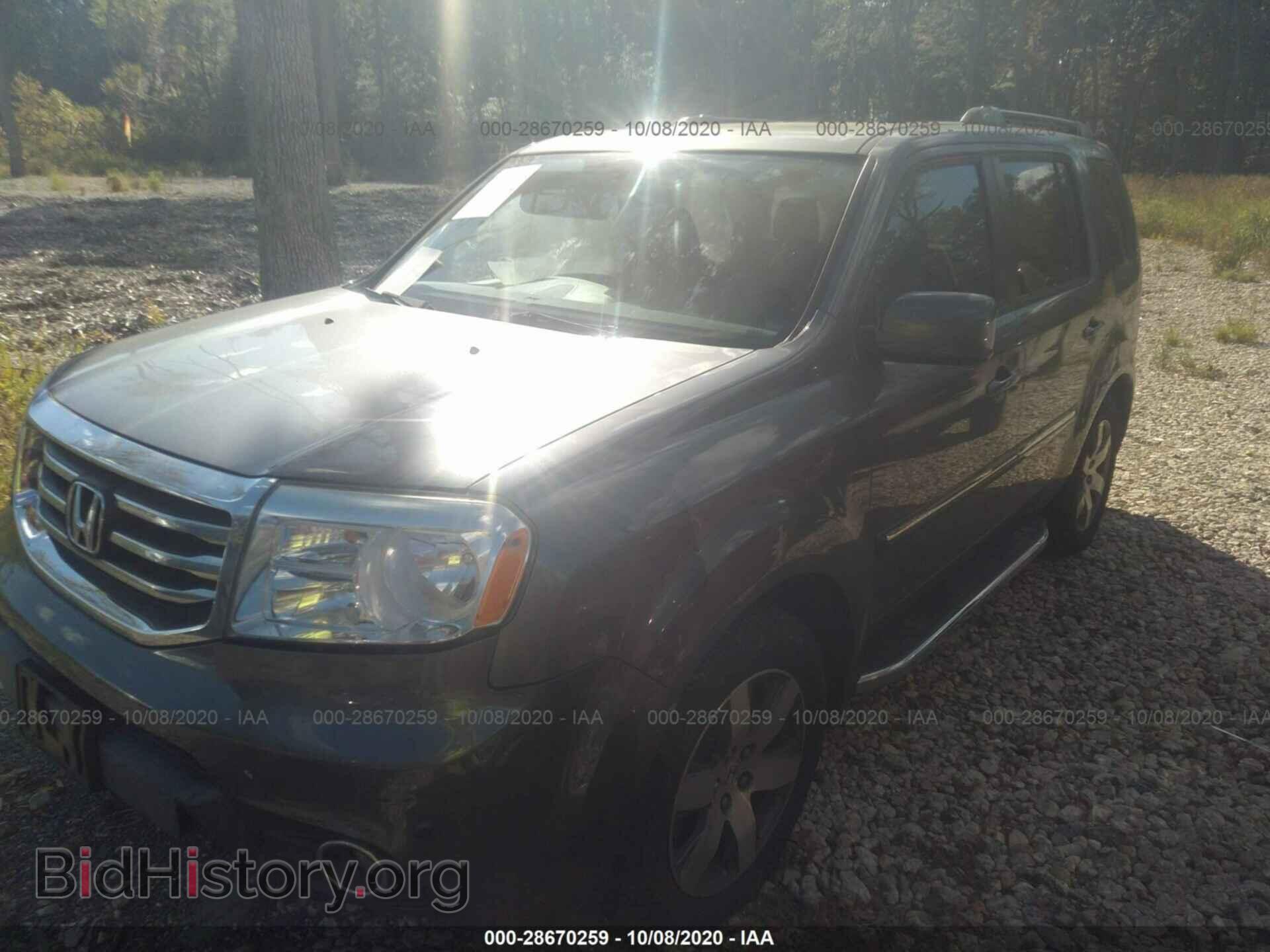 2013 HONDA PILOT - VIN: 5FNYF4H96DB076311 - Фото 2