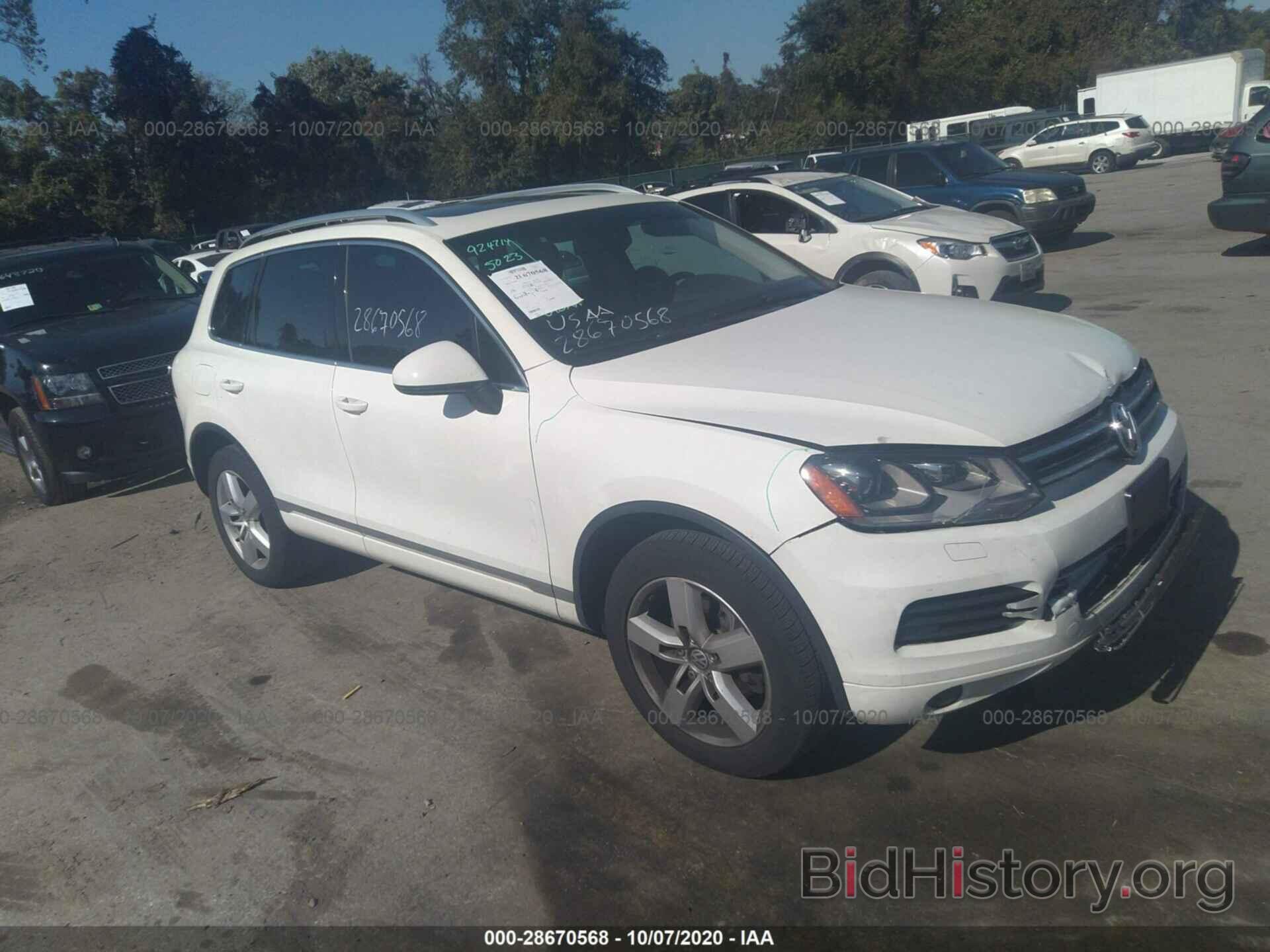 Photo WVGFK9BP8CD000341 - VOLKSWAGEN TOUAREG 2012