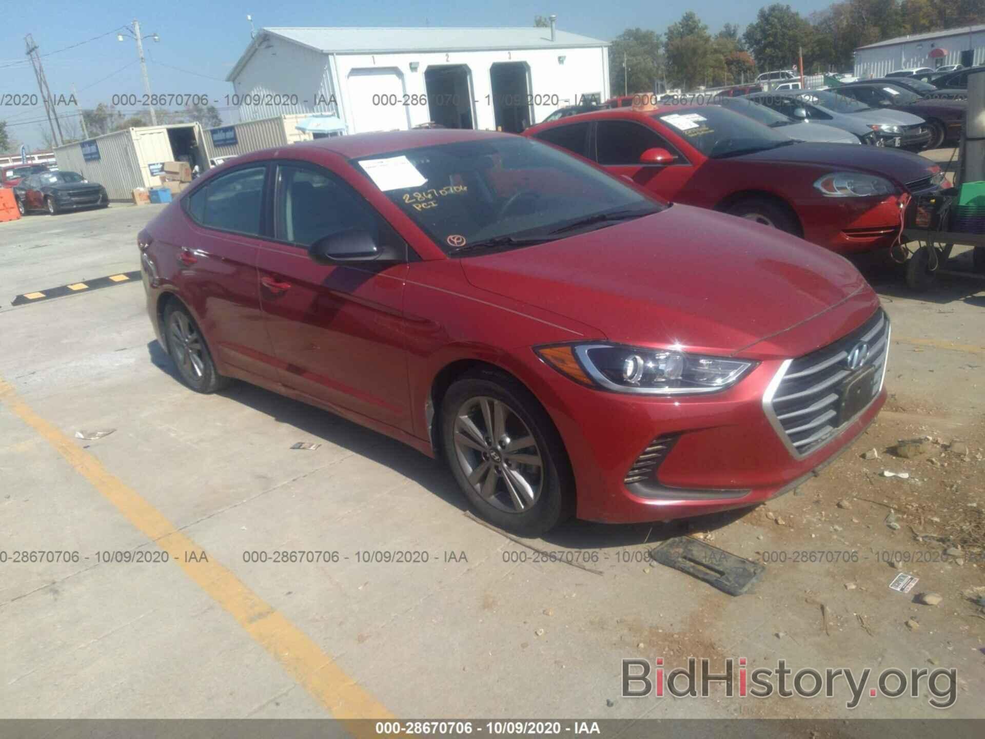 Photo 5NPD84LF4JH368249 - HYUNDAI ELANTRA 2018