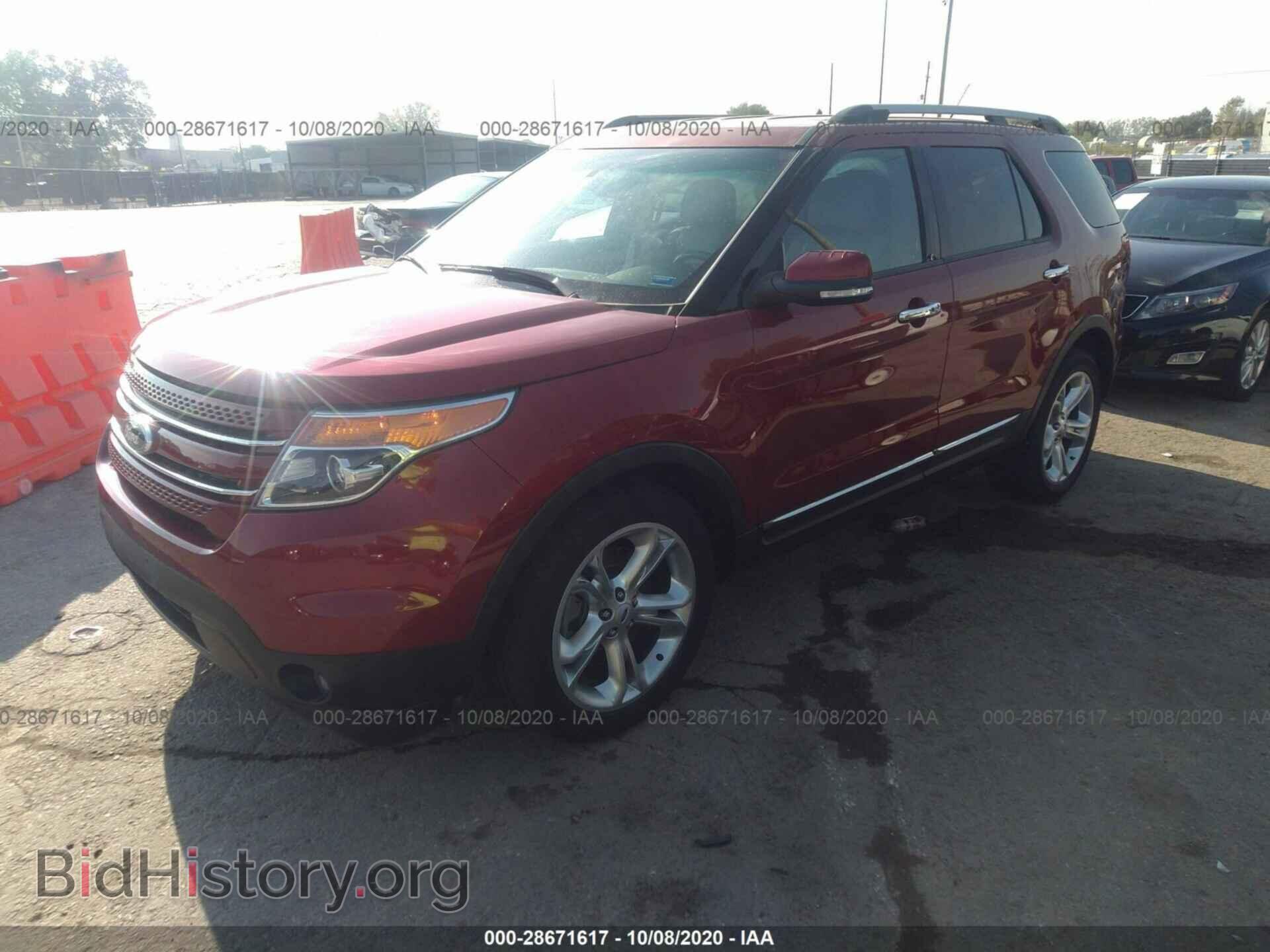 2013 FORD EXPLORER - VIN: 1FM5K7F91DGC34221 - Фото 2