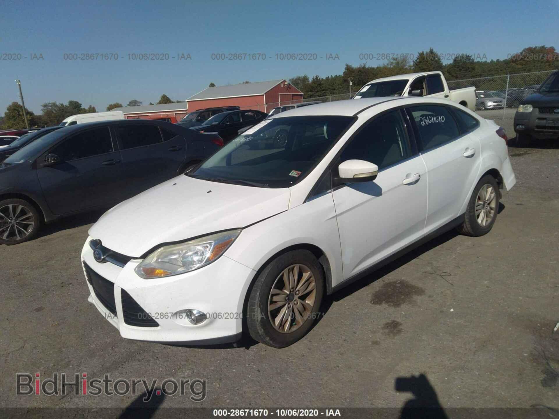 2012 FORD FOCUS - VIN: 1FAHP3H24CL357504 - Фото 2