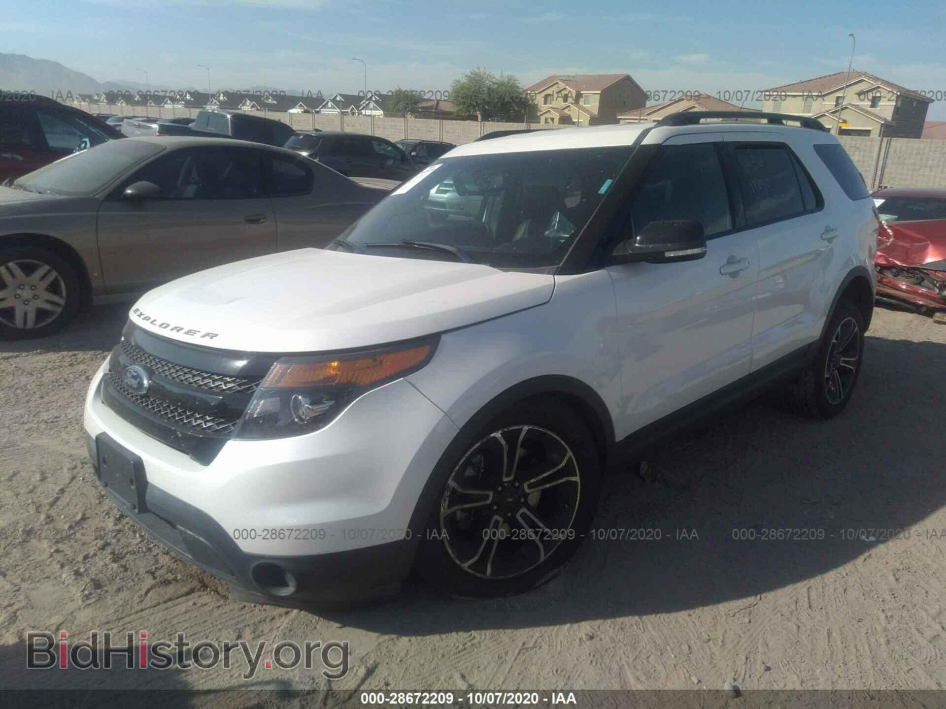 2015 FORD EXPLORER - VIN: 1FM5K8GT1FGA34345 - Фото 2