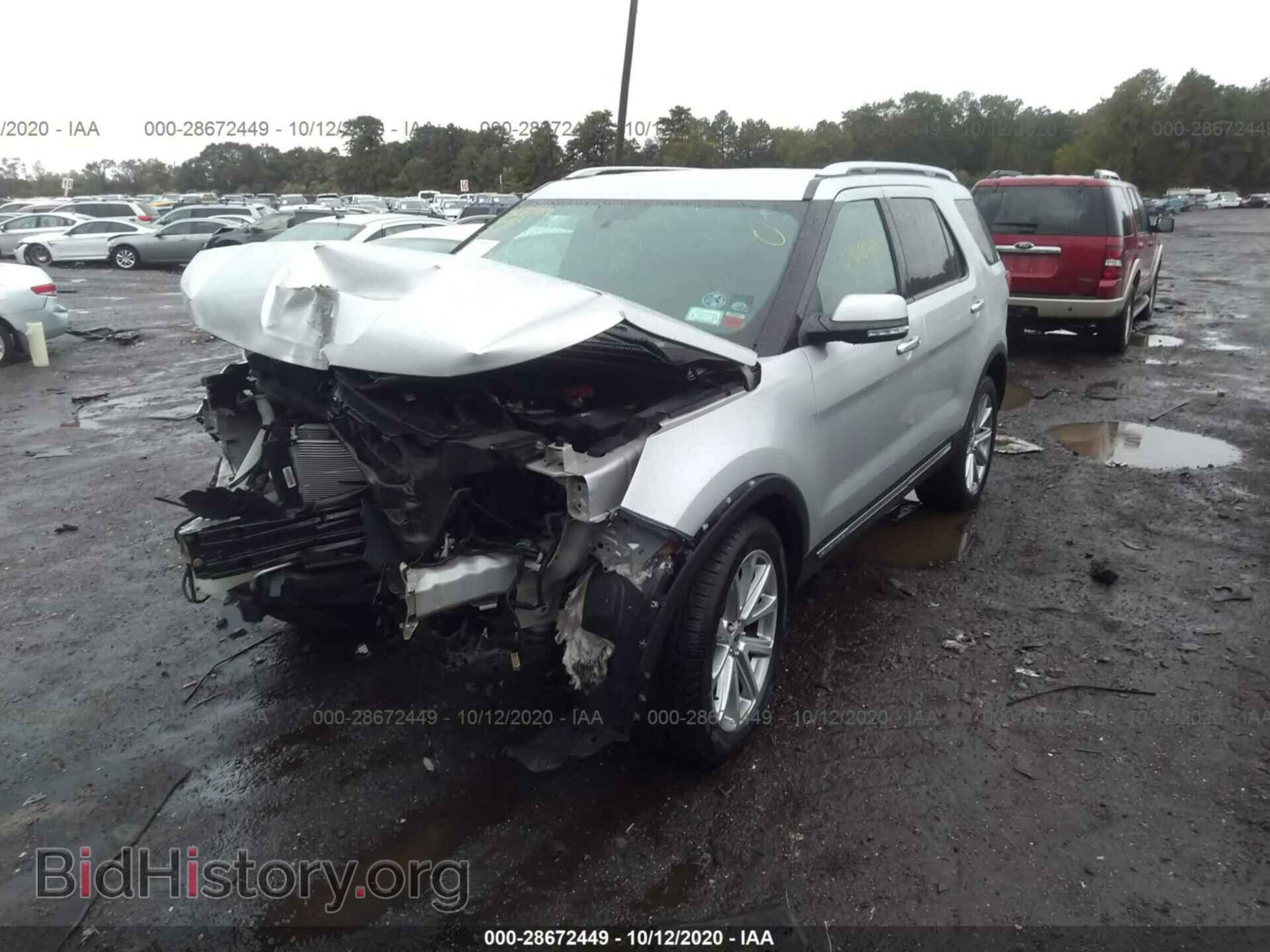 2017 FORD EXPLORER - VIN: 1FM5K8F86HGC37991 - Фото 2