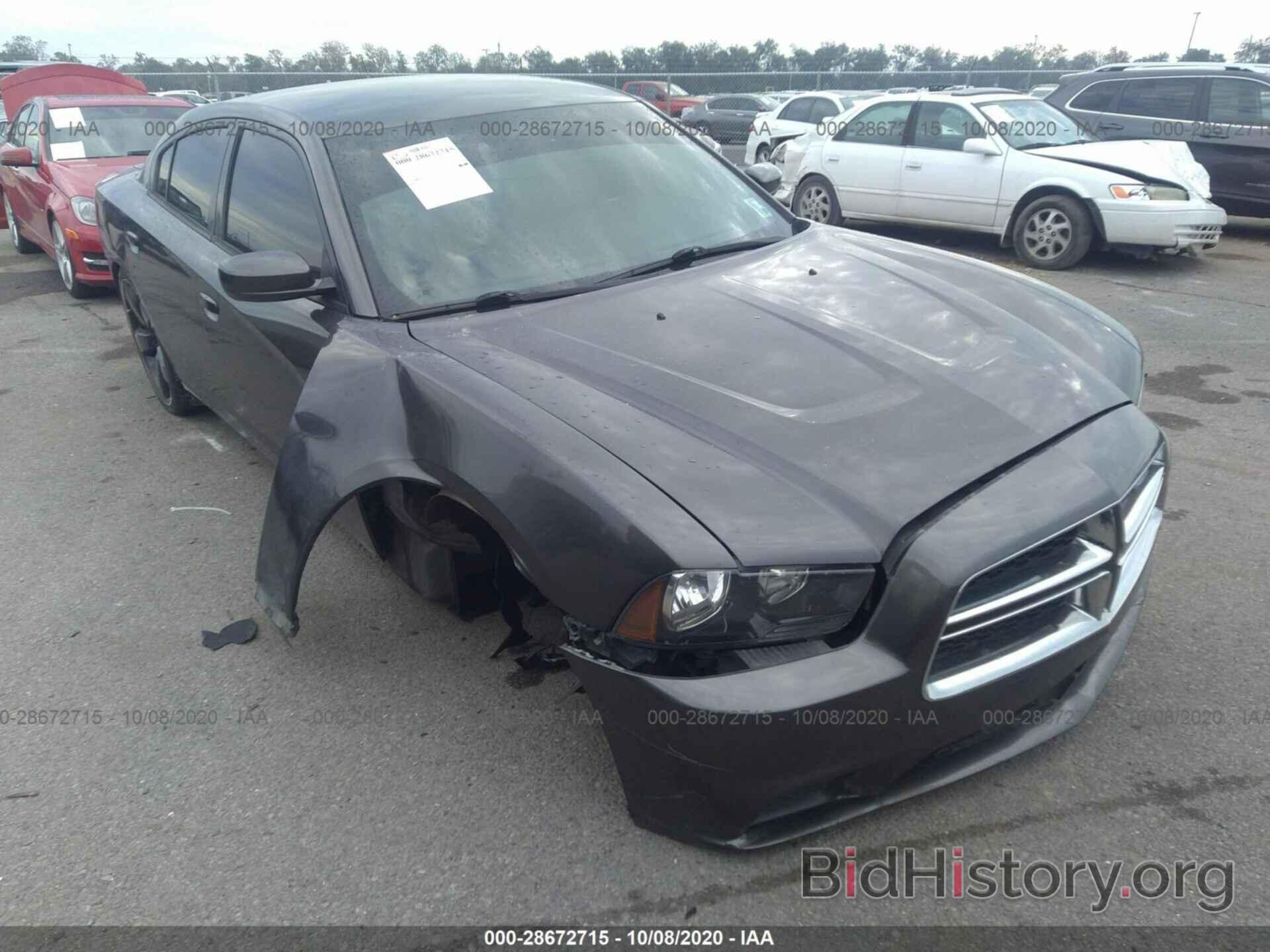 Photo 2C3CDXBG7EH182078 - DODGE CHARGER 2014
