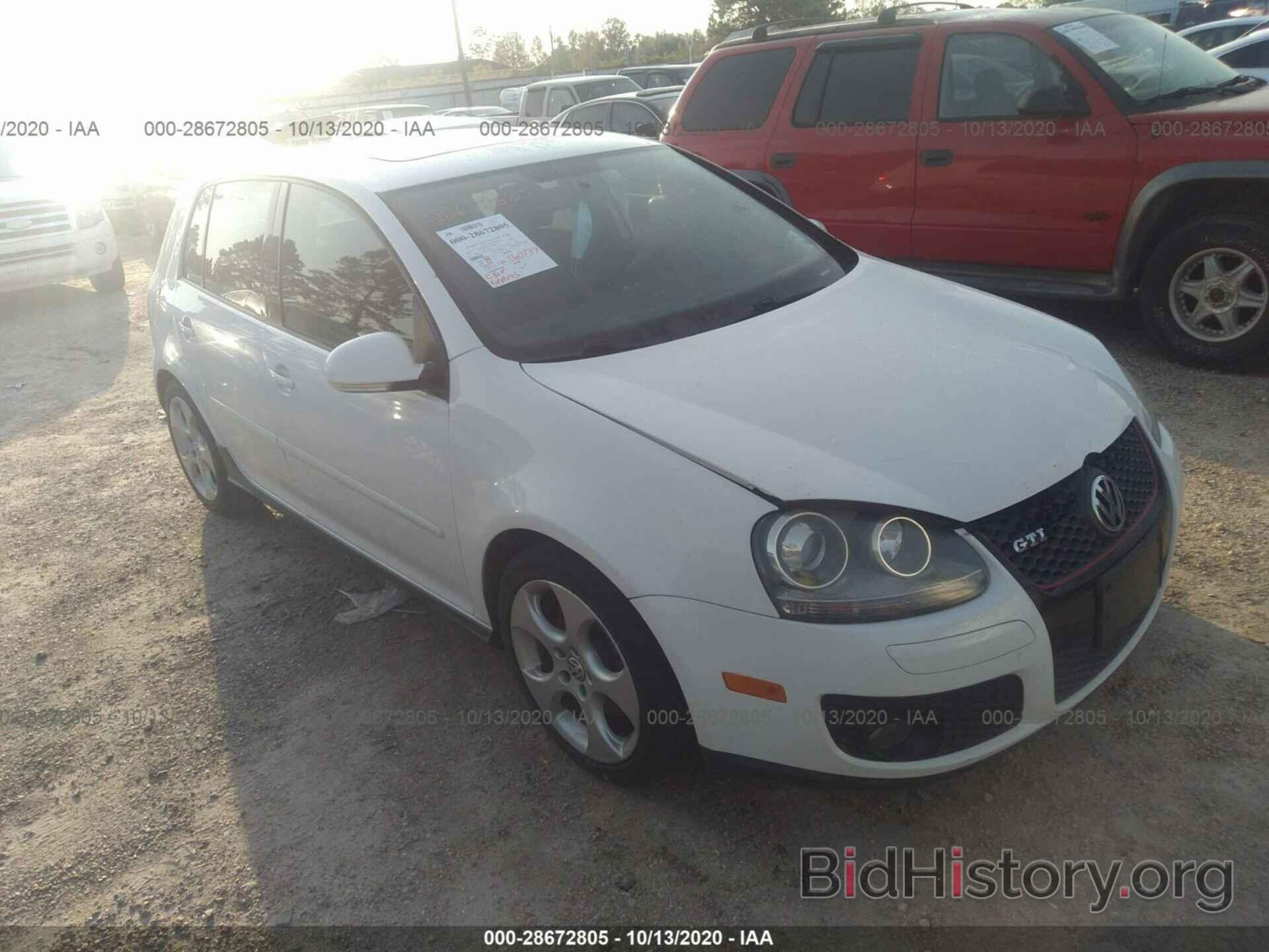 Photo WVWHV71K98W299946 - VOLKSWAGEN GTI 2008