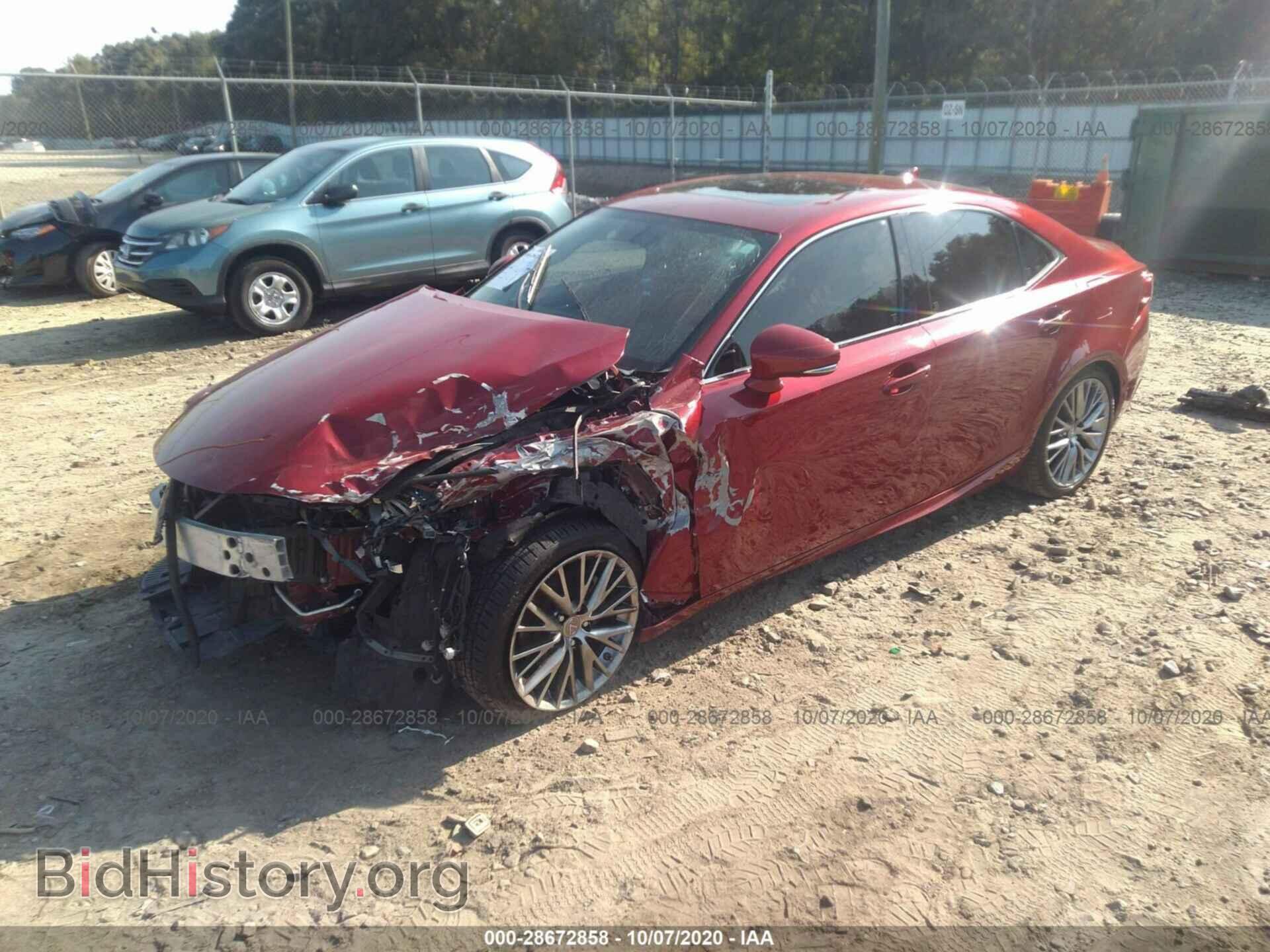 2014 LEXUS IS 250 - VIN: JTHBF1D26E5008590 - Фото 2
