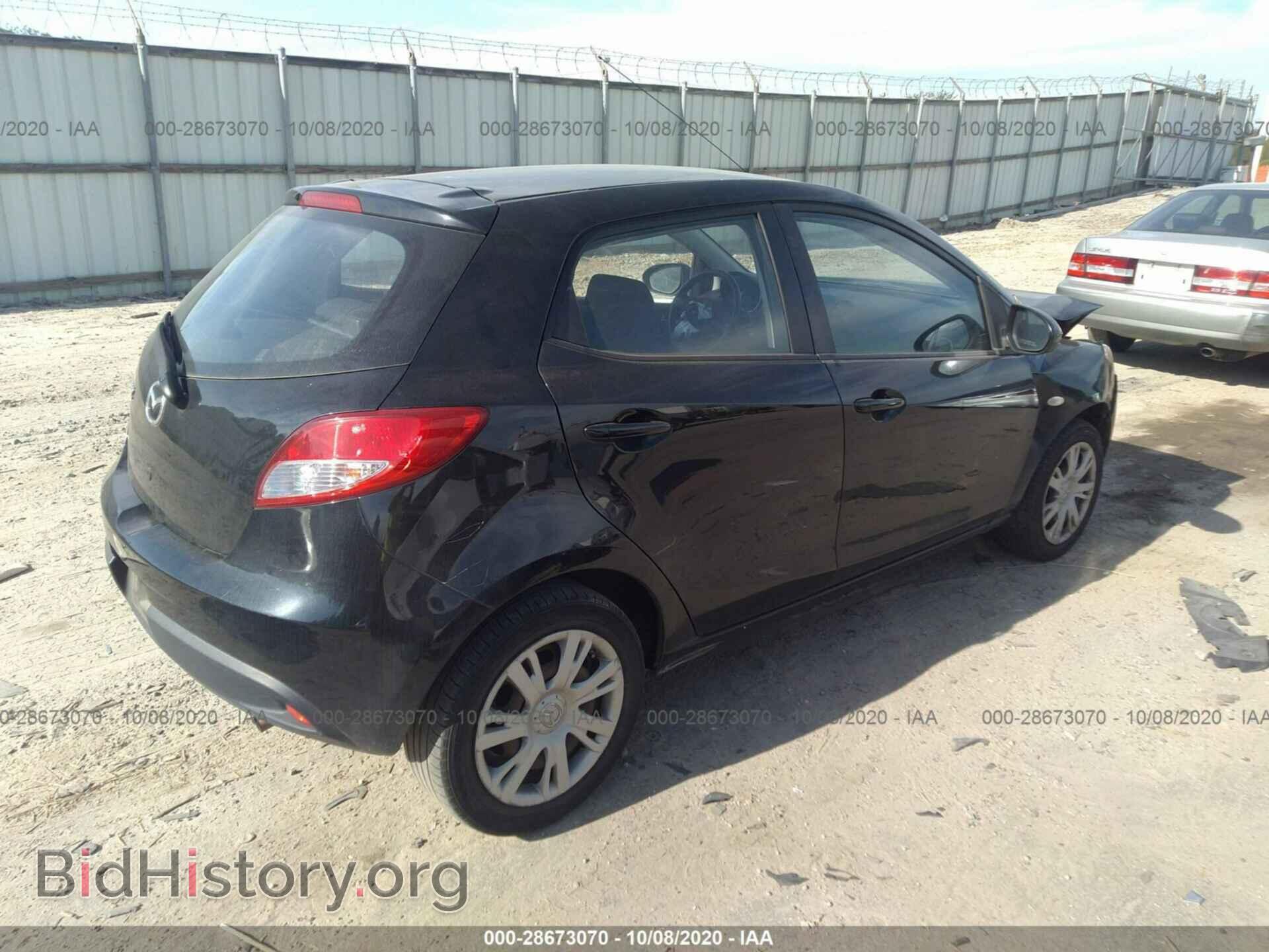 2012 MAZDA MAZDA2 - VIN: JM1DE1KY2C0137750 - Фото 4