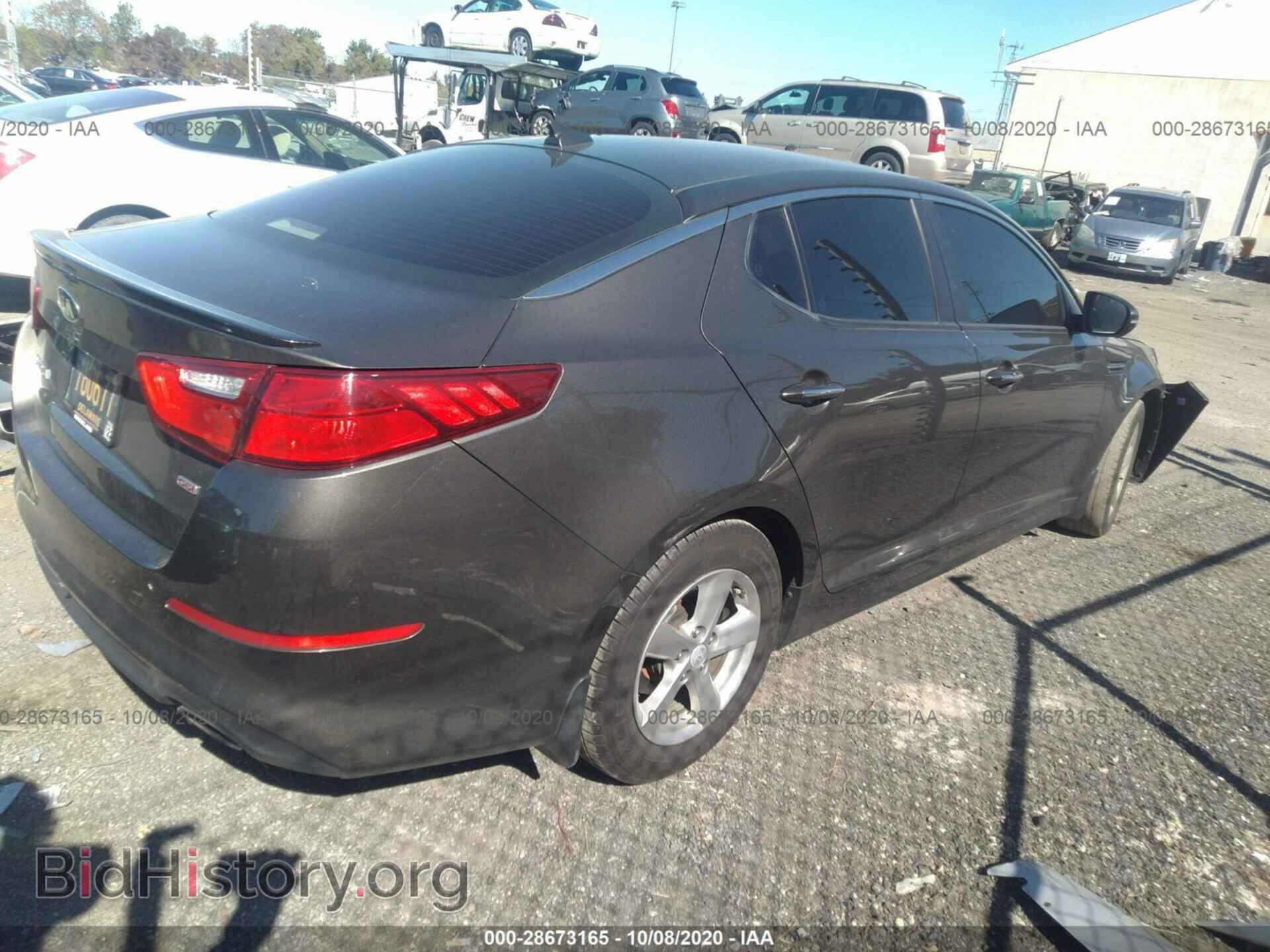 2015 KIA OPTIMA - VIN: 5XXGM4A73FG406285 - Фото 4