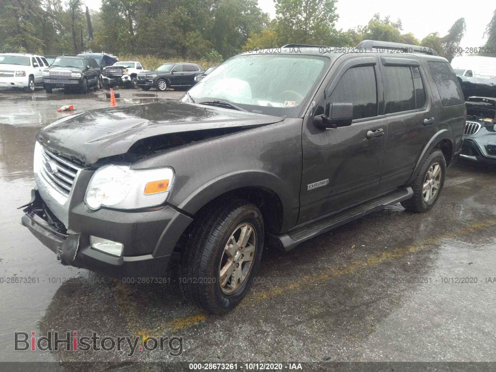 2007 FORD EXPLORER - VIN: 1FMEU73E77UB22282 - Фото 2