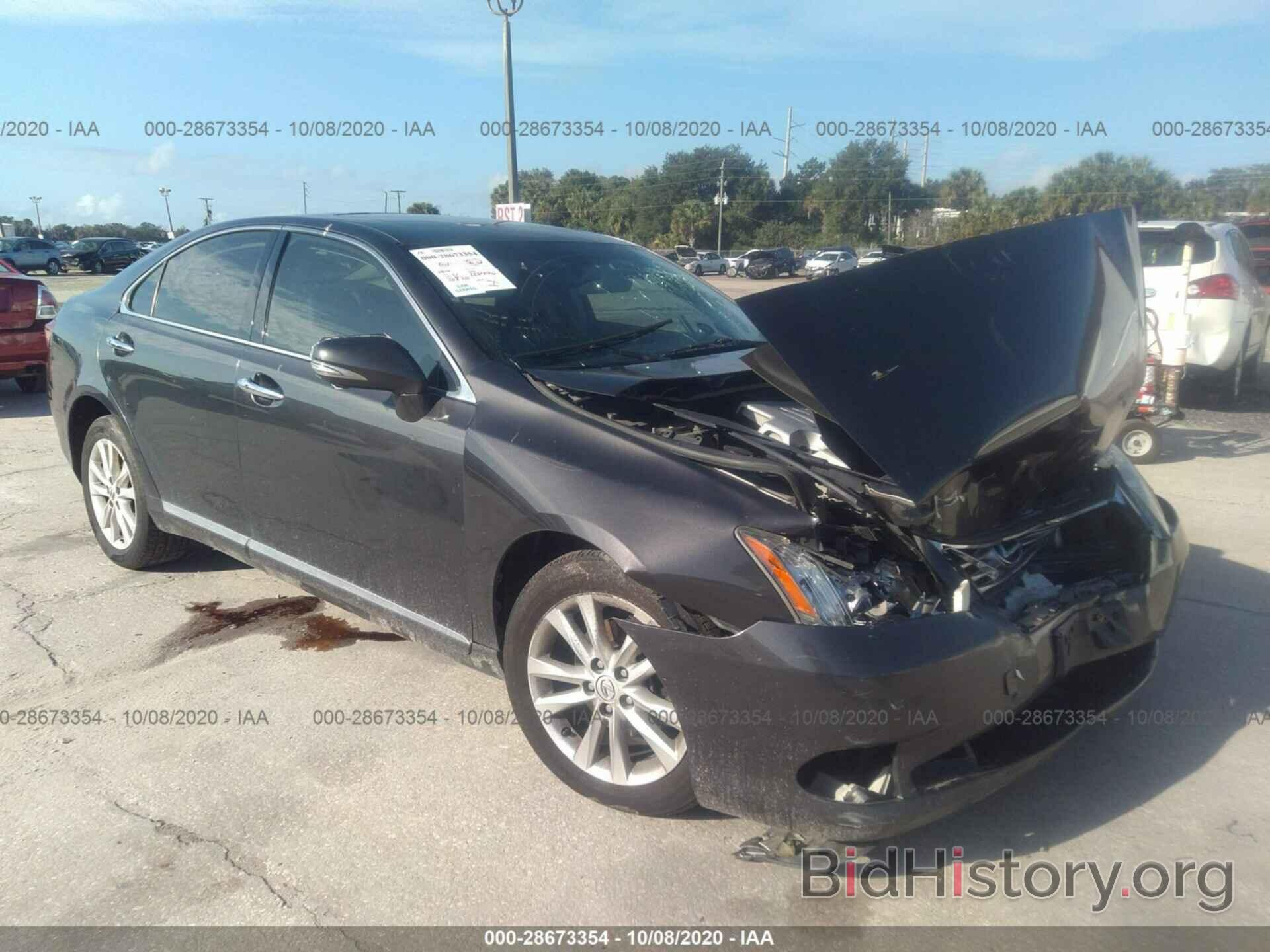 Photo JTHBK1EG5A2346967 - LEXUS ES 350 2010