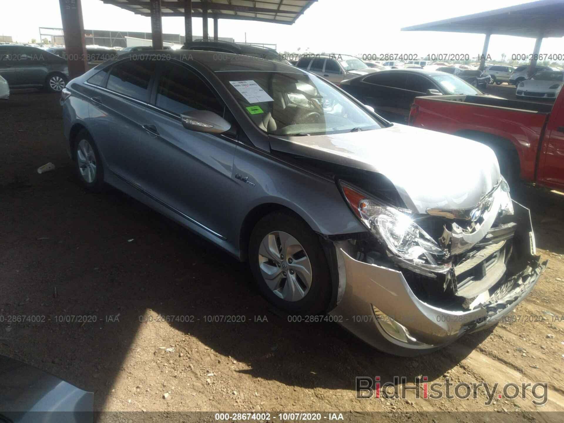 Photo KMHEC4A4XFA124314 - HYUNDAI SONATA HYBRID 2015