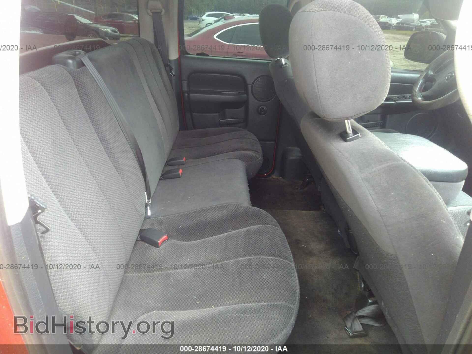 2002 DODGE RAM 1500 - VIN: 3D7HA18N02G190876 - Фото 8