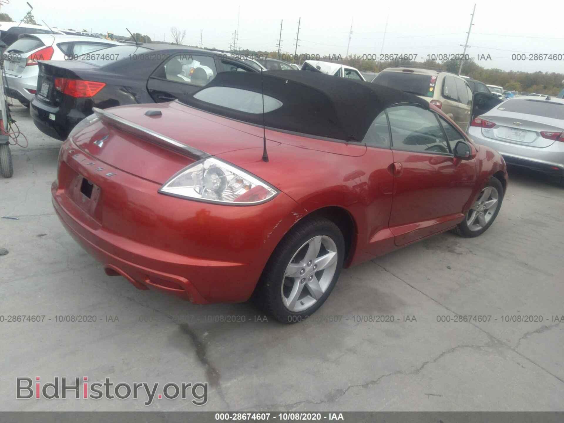 2009 MITSUBISHI ECLIPSE - VIN: 4A3AL25F19E043456 - Фото 4