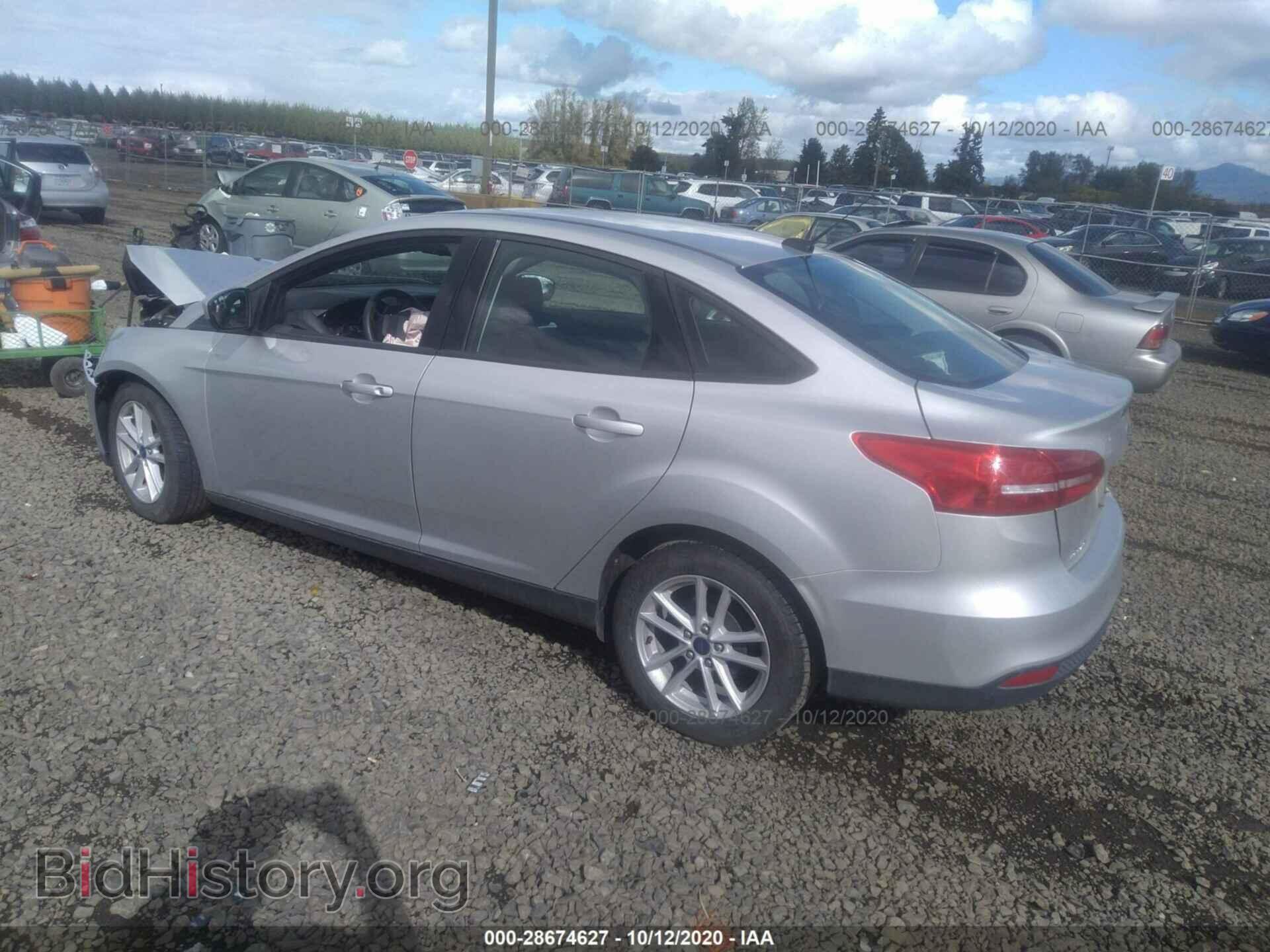 2018 FORD FOCUS - VIN: 1FADP3F25JL261962 - Фото 3