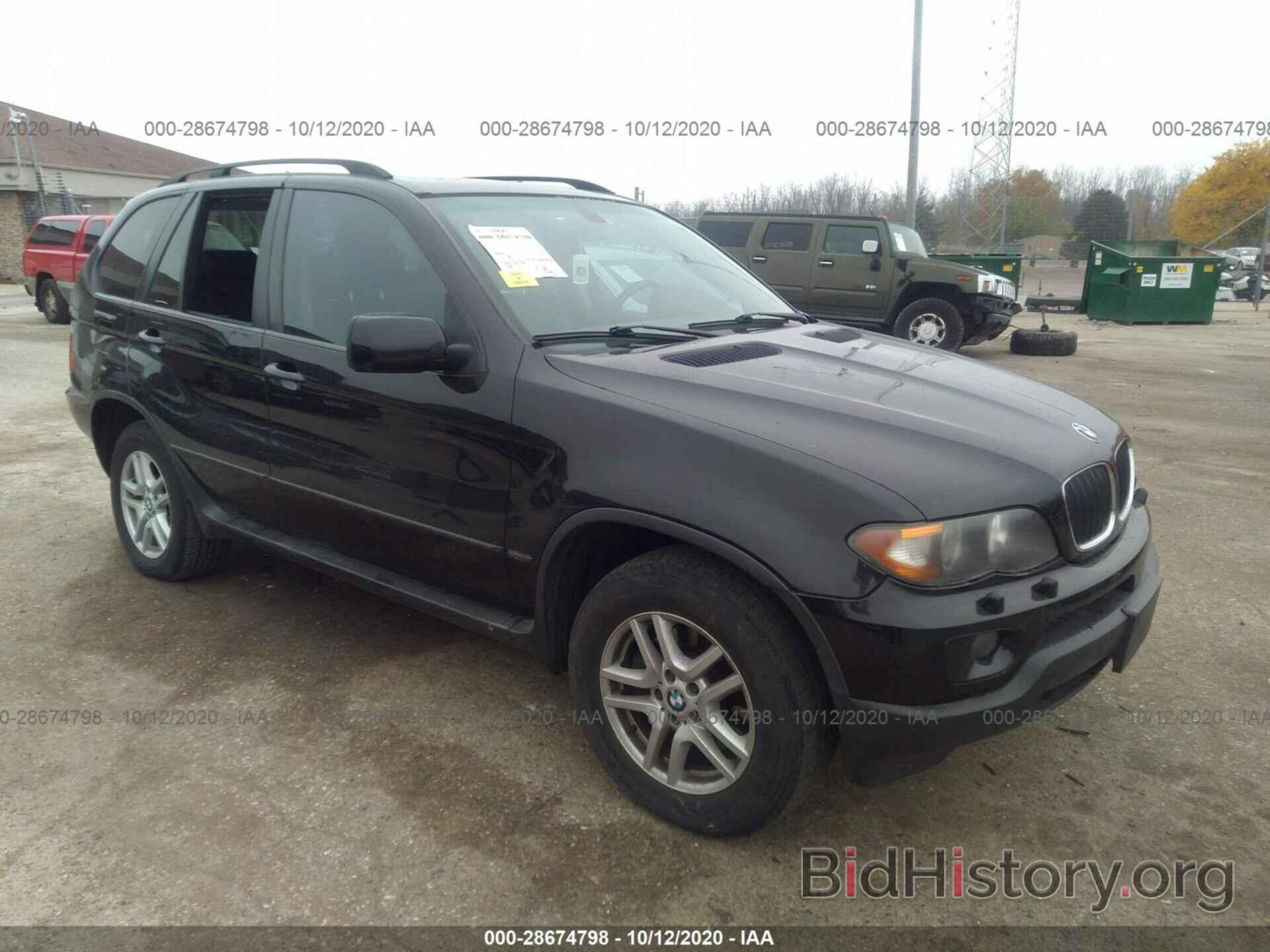 Photo 5UXFA13535LY13650 - BMW X5 2005