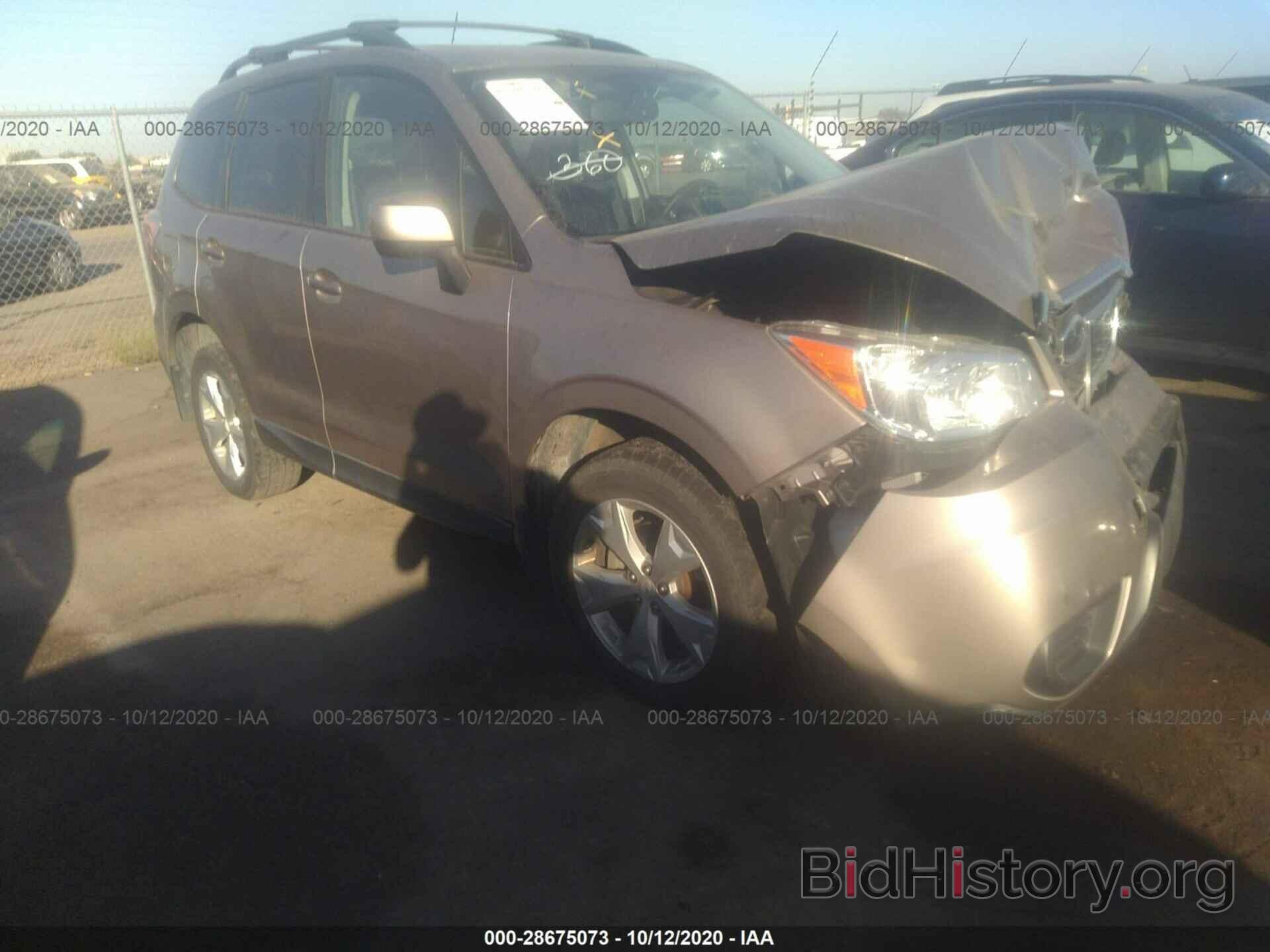 Photo JF2SJAFC6FH810337 - SUBARU FORESTER 2015