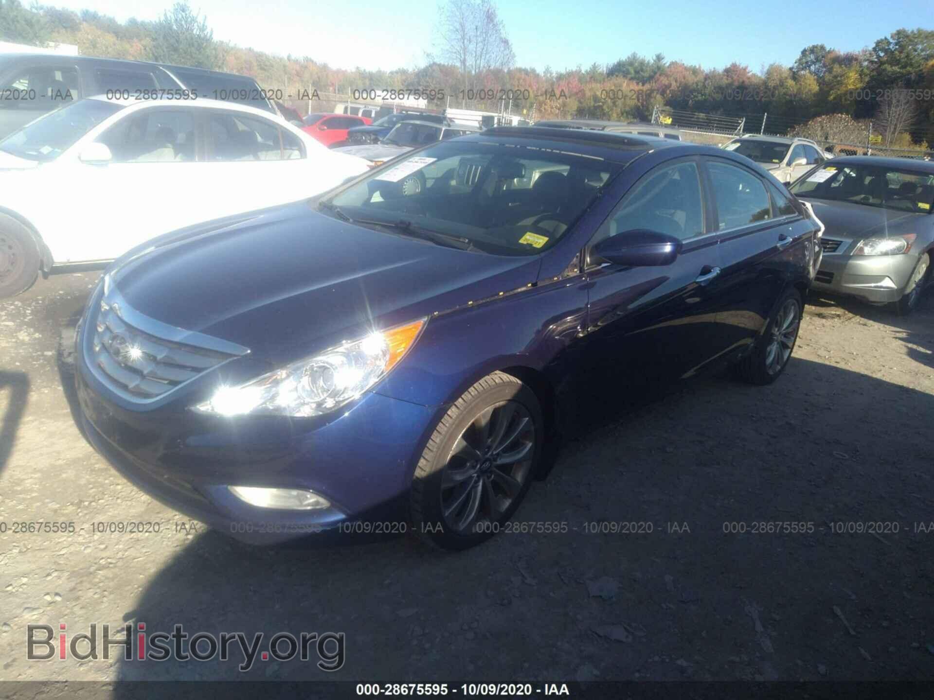 2012 HYUNDAI SONATA - VIN: 5NPEC4AB7CH442351 - Фото 2