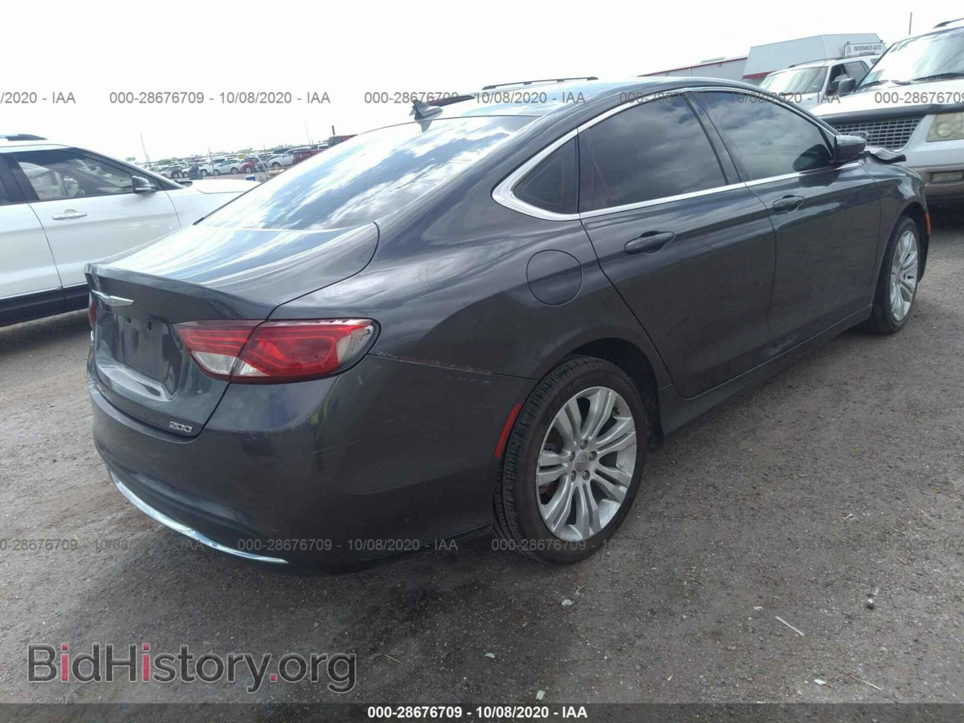 2016 CHRYSLER 200 - VIN: 1C3CCCAB4GN172863 - Фото 4