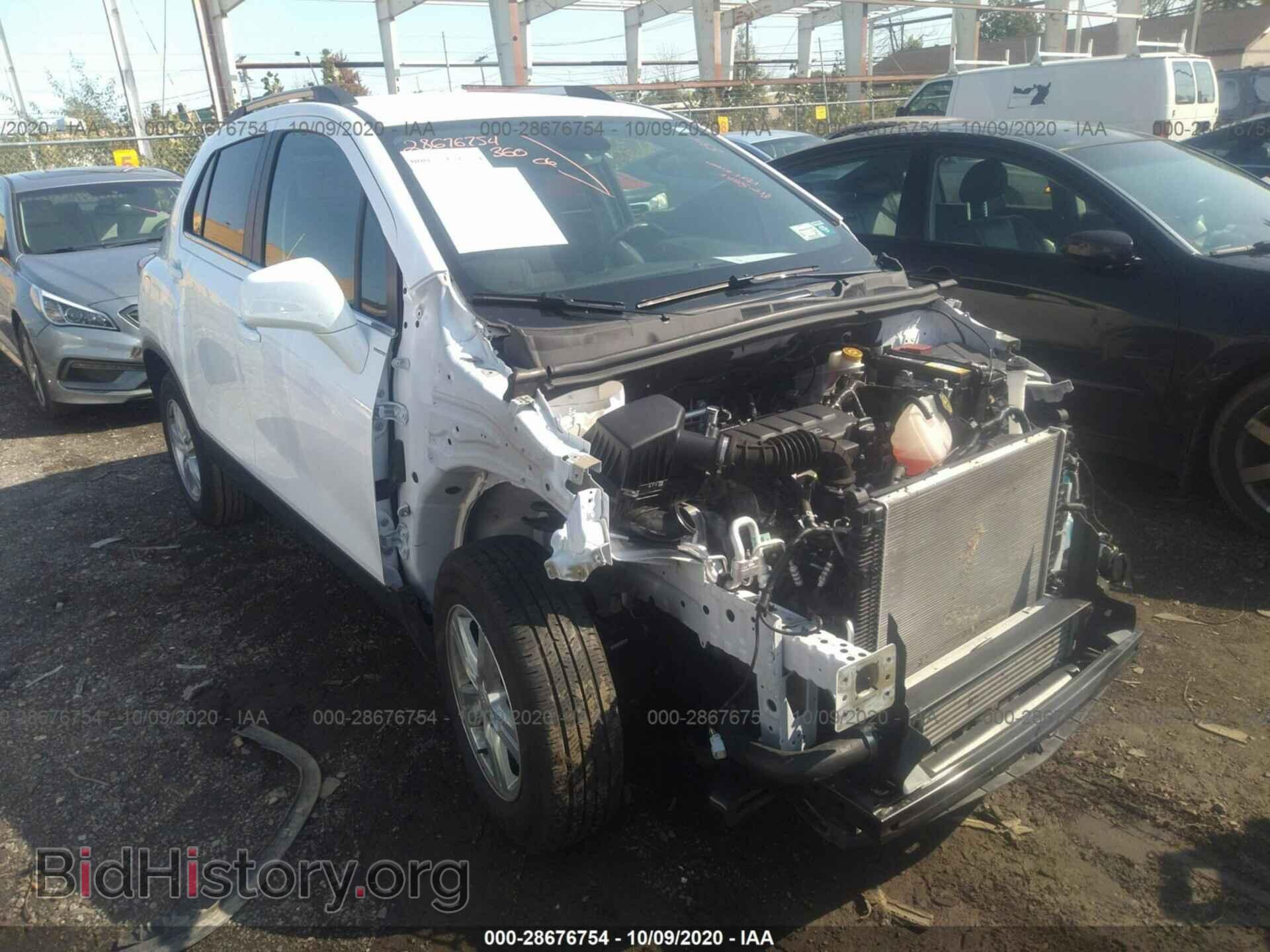 Фотография 3GNCJLSB3KL325846 - CHEVROLET TRAX 2019