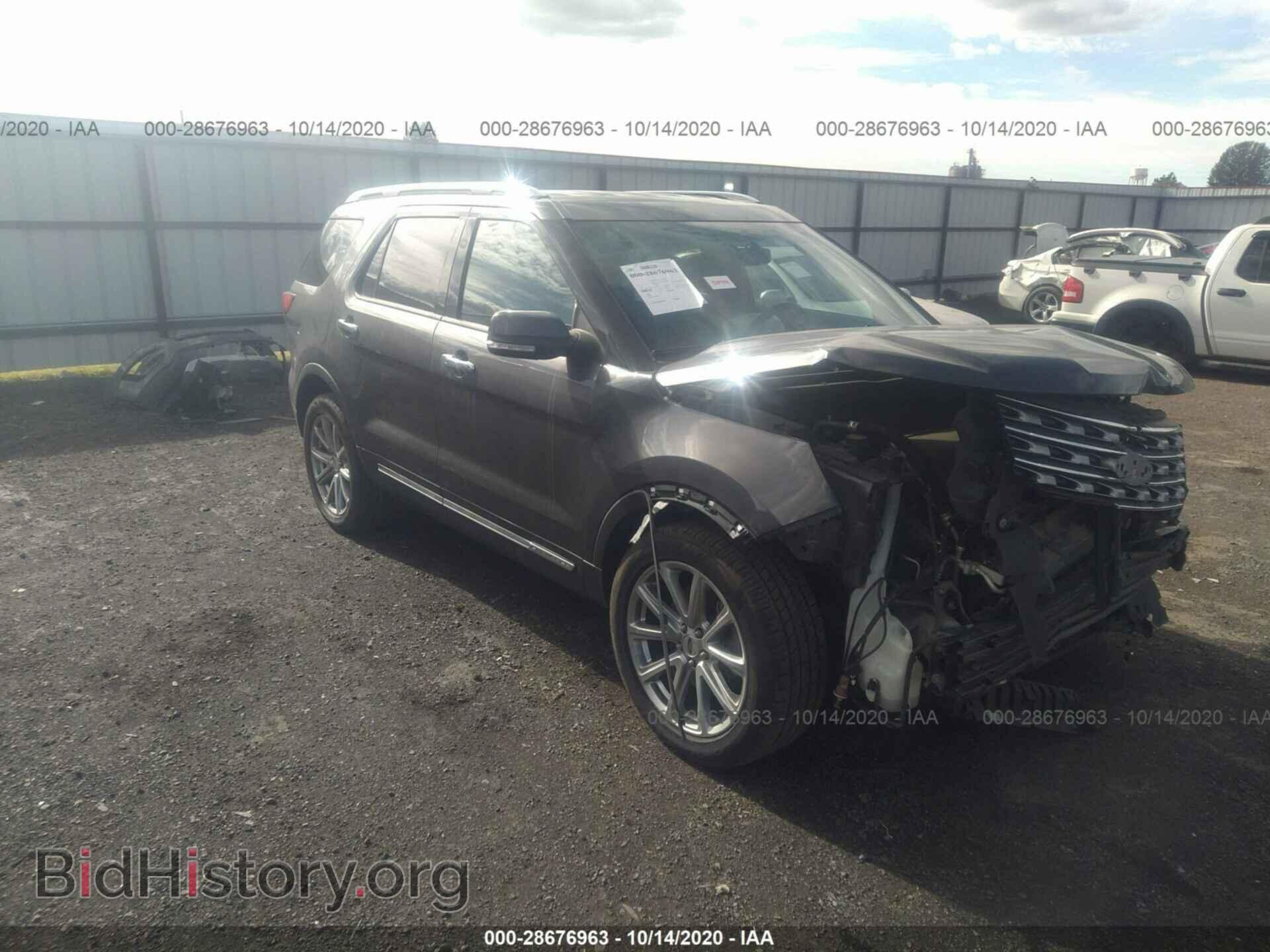 Фотография 1FM5K8F86GGA47607 - FORD EXPLORER 2016