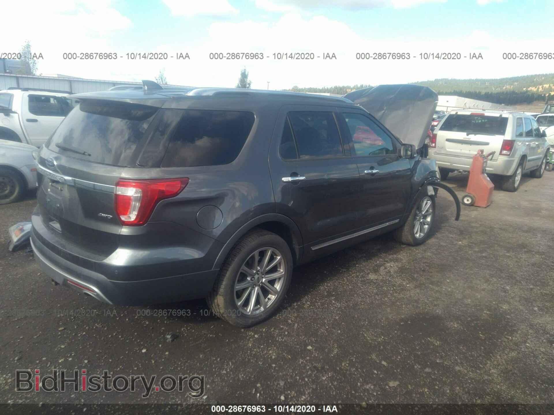 2016 FORD EXPLORER - VIN: 1FM5K8F86GGA47607 - Фото 4
