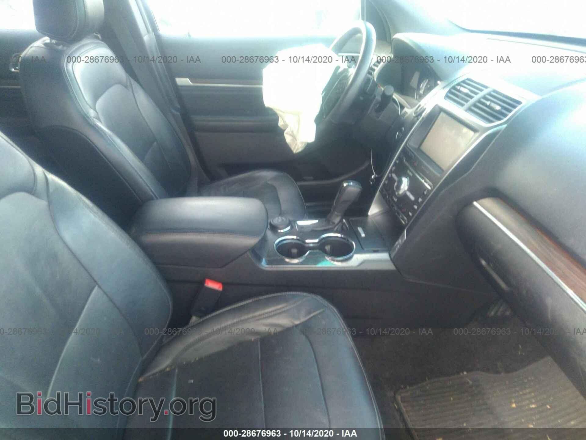 2016 FORD EXPLORER - VIN: 1FM5K8F86GGA47607 - Фото 5