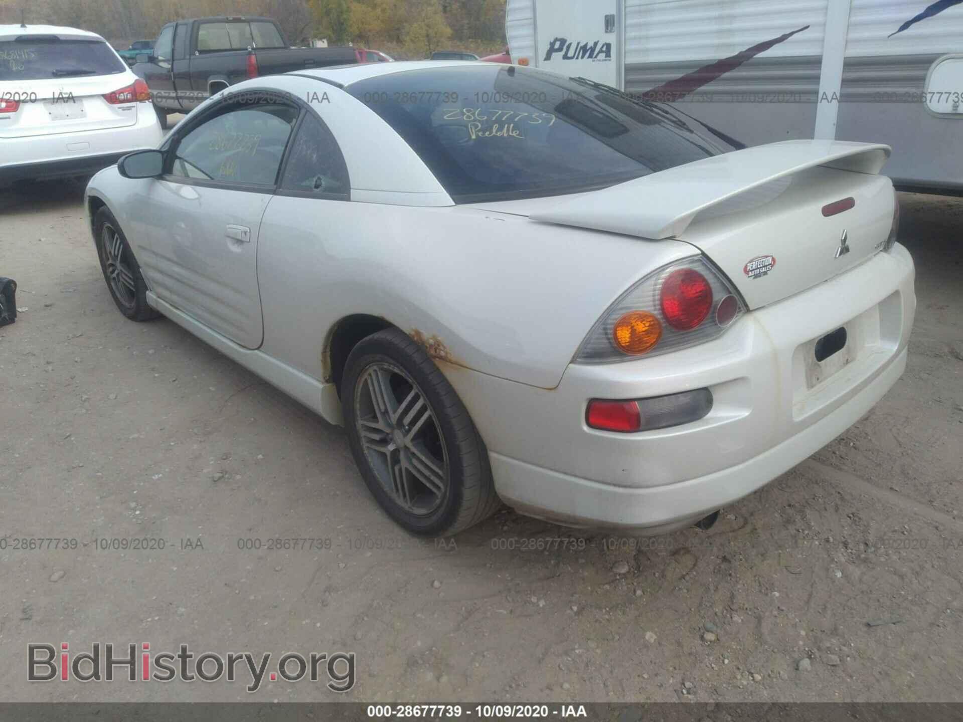 2003 MITSUBISHI ECLIPSE - VIN: 4A3AC74H23E033882 - Photo 3