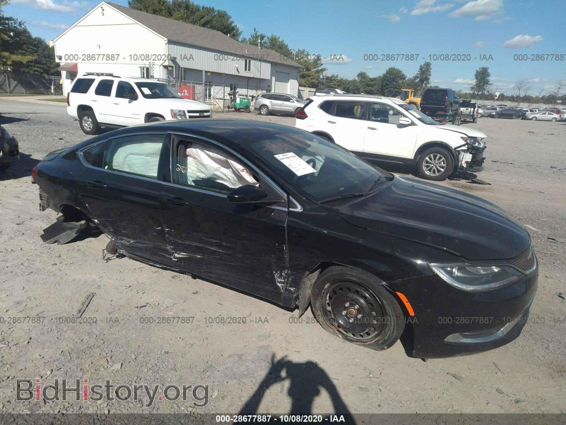 Фотография 1C3CCCAB6FN738794 - CHRYSLER 200 2015