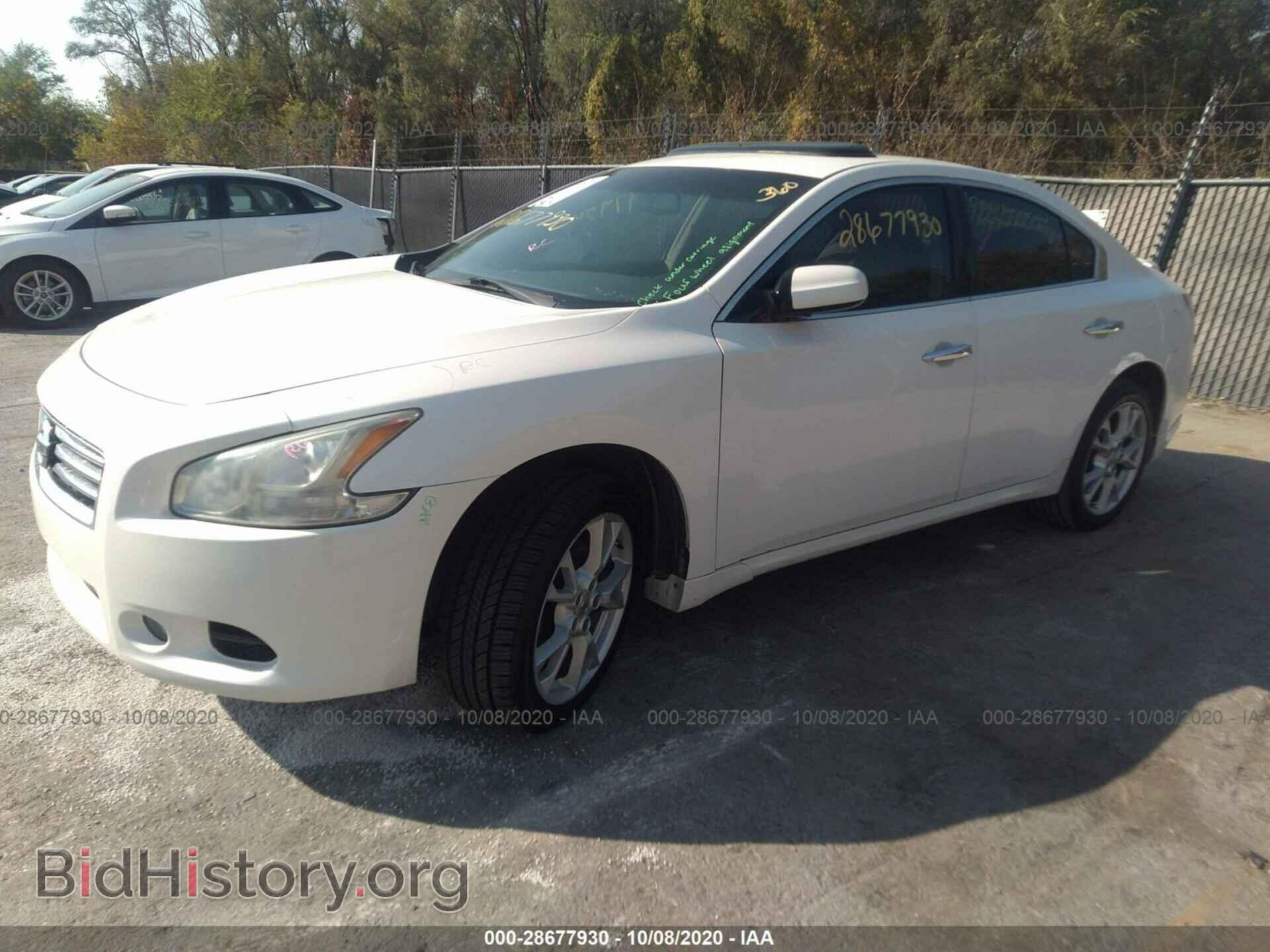 2012 NISSAN MAXIMA - VIN: 1N4AA5AP5CC802708 - Фото 2