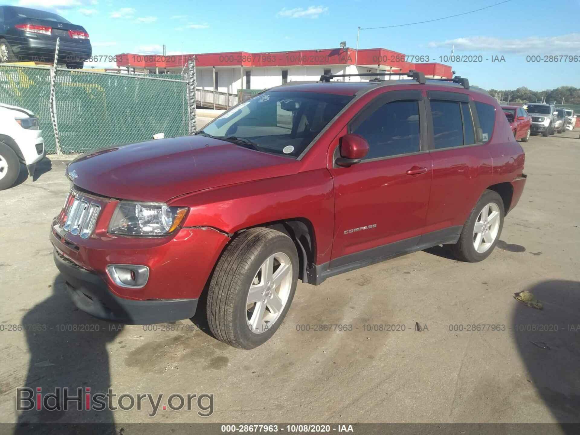 2014 JEEP COMPASS - VIN: 1C4NJCEA6ED671078 - Фото 2