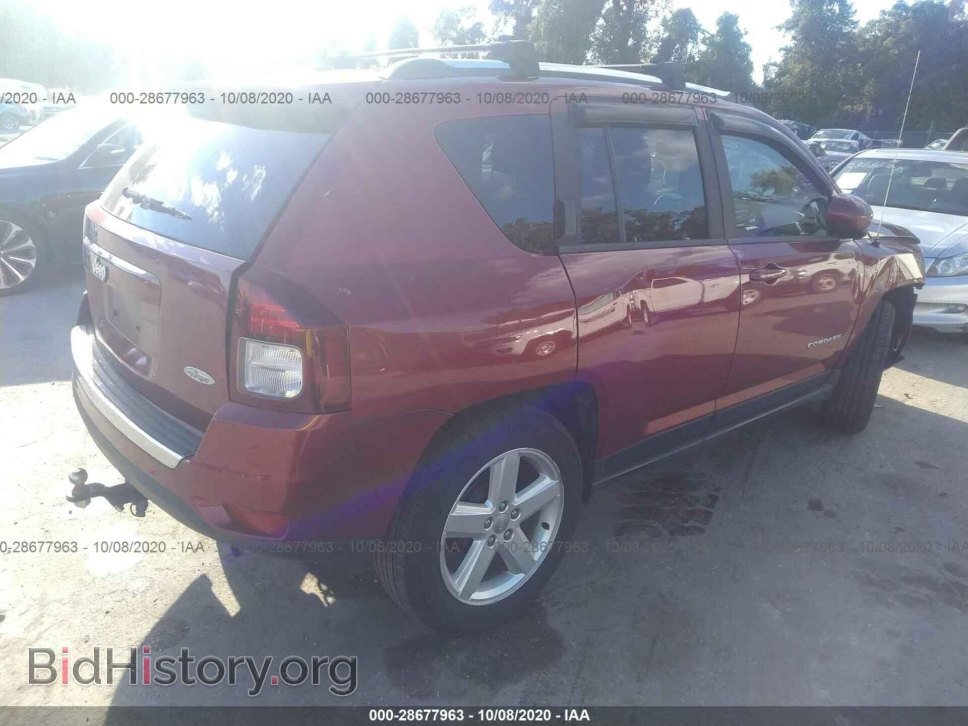 2014 JEEP COMPASS - VIN: 1C4NJCEA6ED671078 - Фото 4