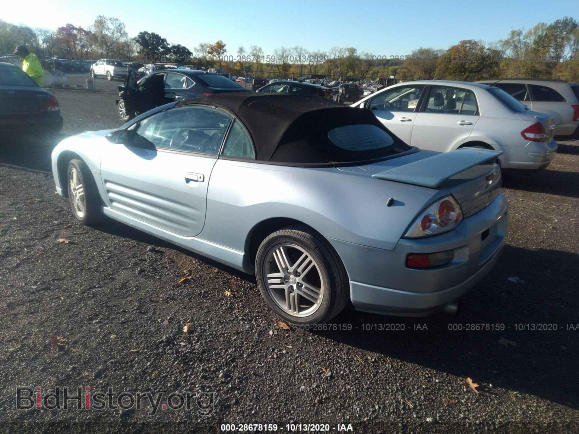 2004 MITSUBISHI ECLIPSE - VIN: 4A3AE55H74E058629 - Фото 3