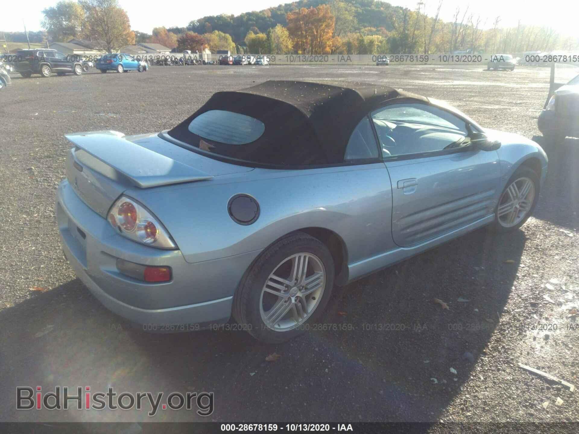 2004 MITSUBISHI ECLIPSE - VIN: 4A3AE55H74E058629 - Фото 4