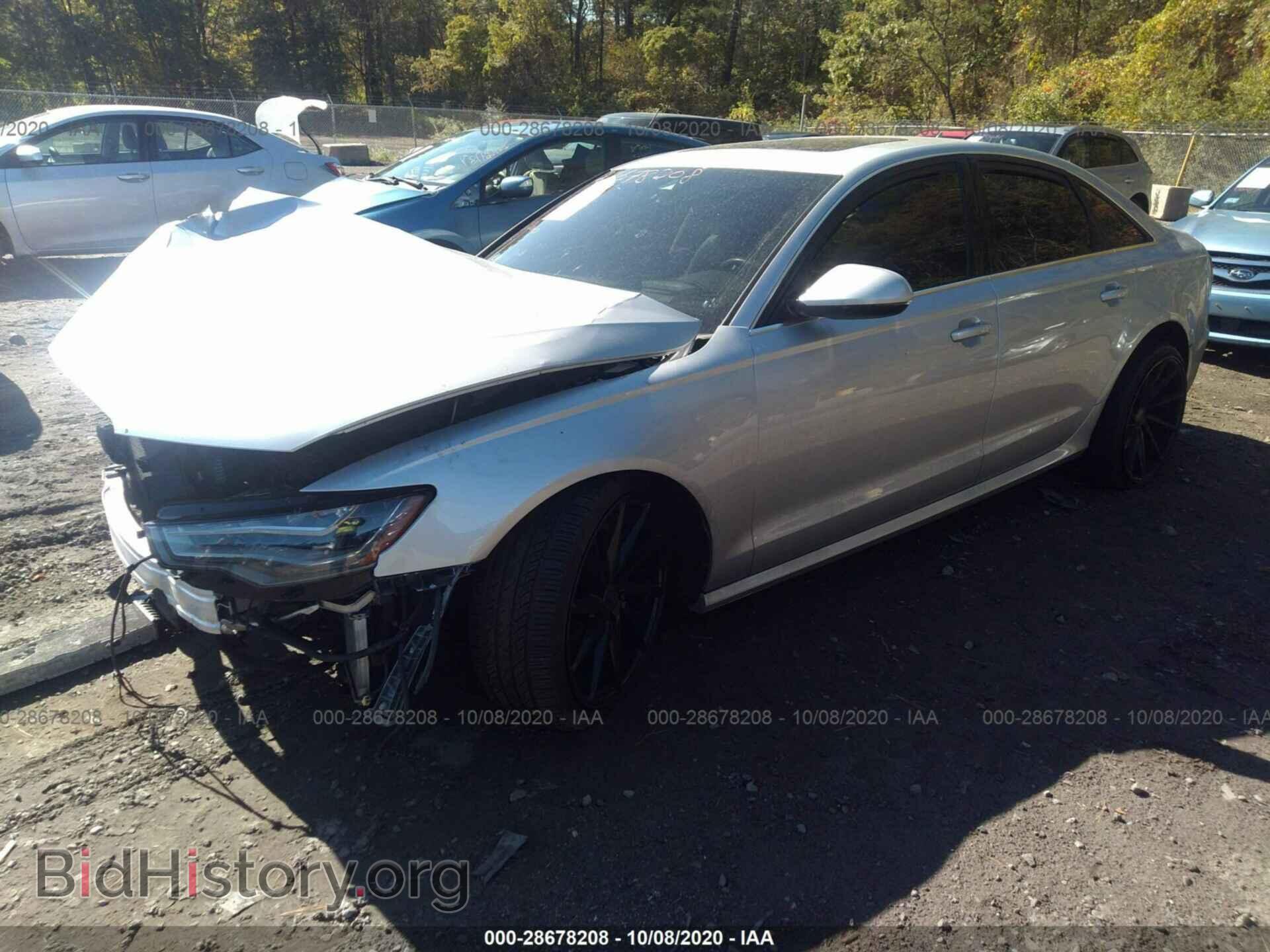 2012 AUDI A6 - VIN: WAUJGBFCXCN048509 - Photo 2